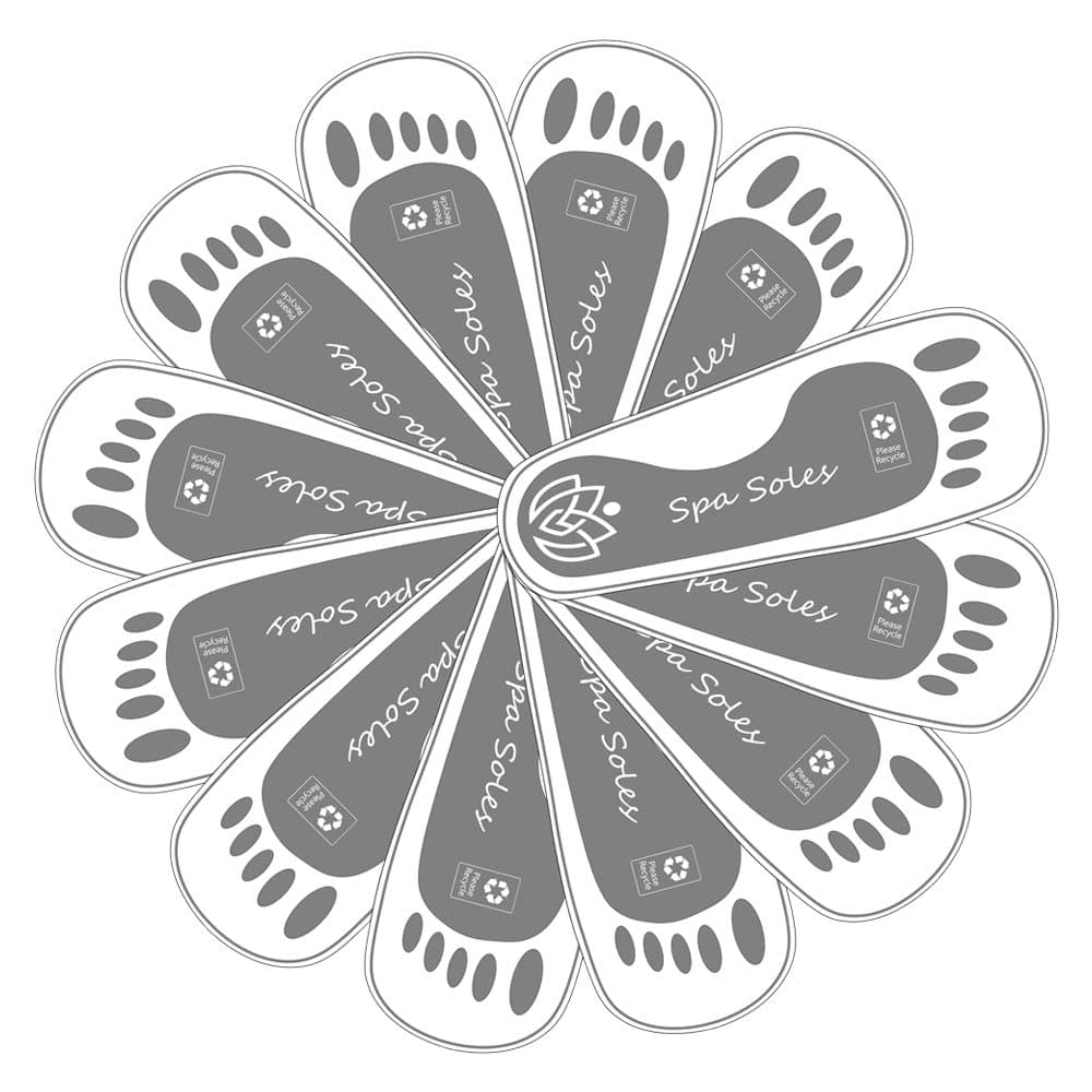 Spa Soles - 100 pair
