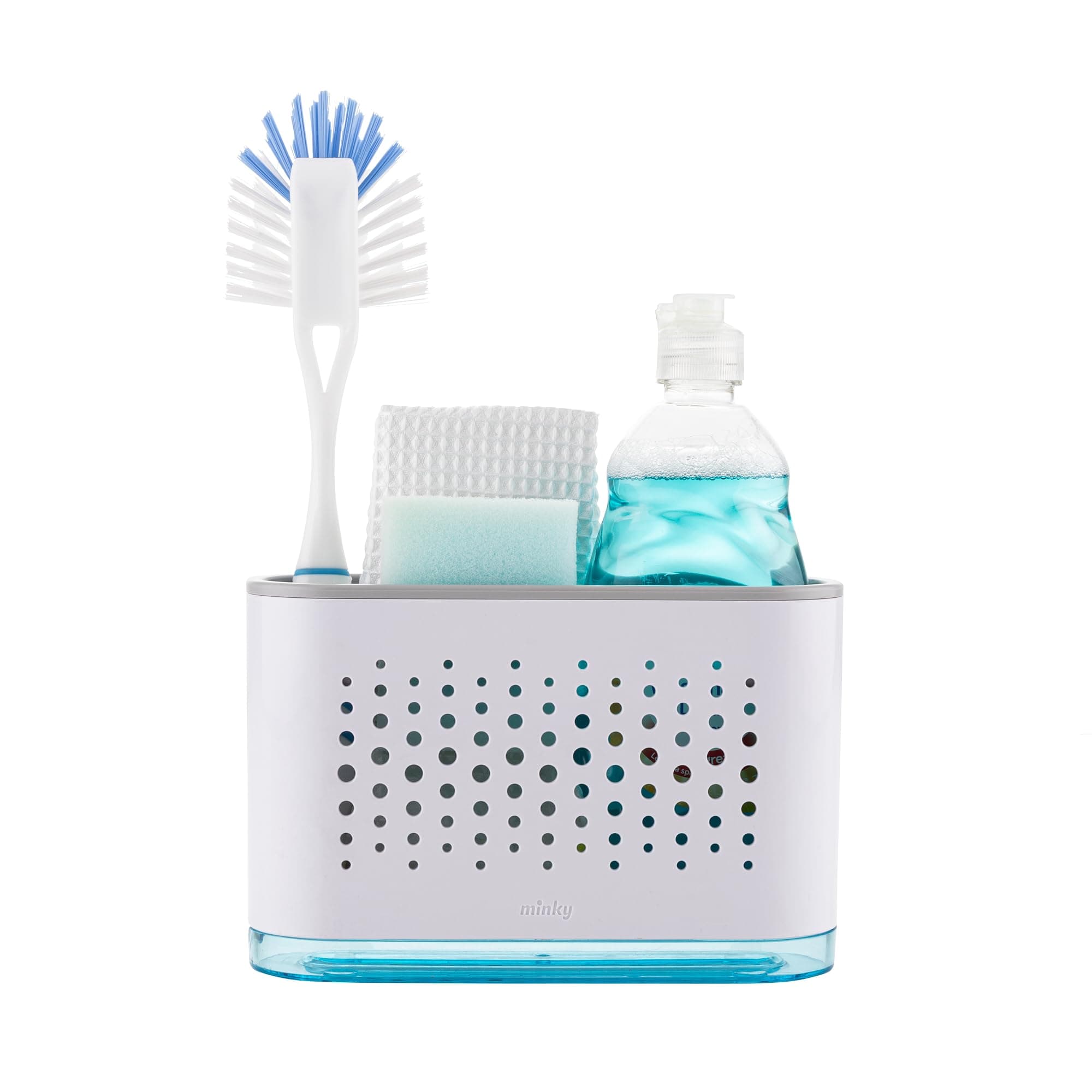 Minky Sink Organizer, White