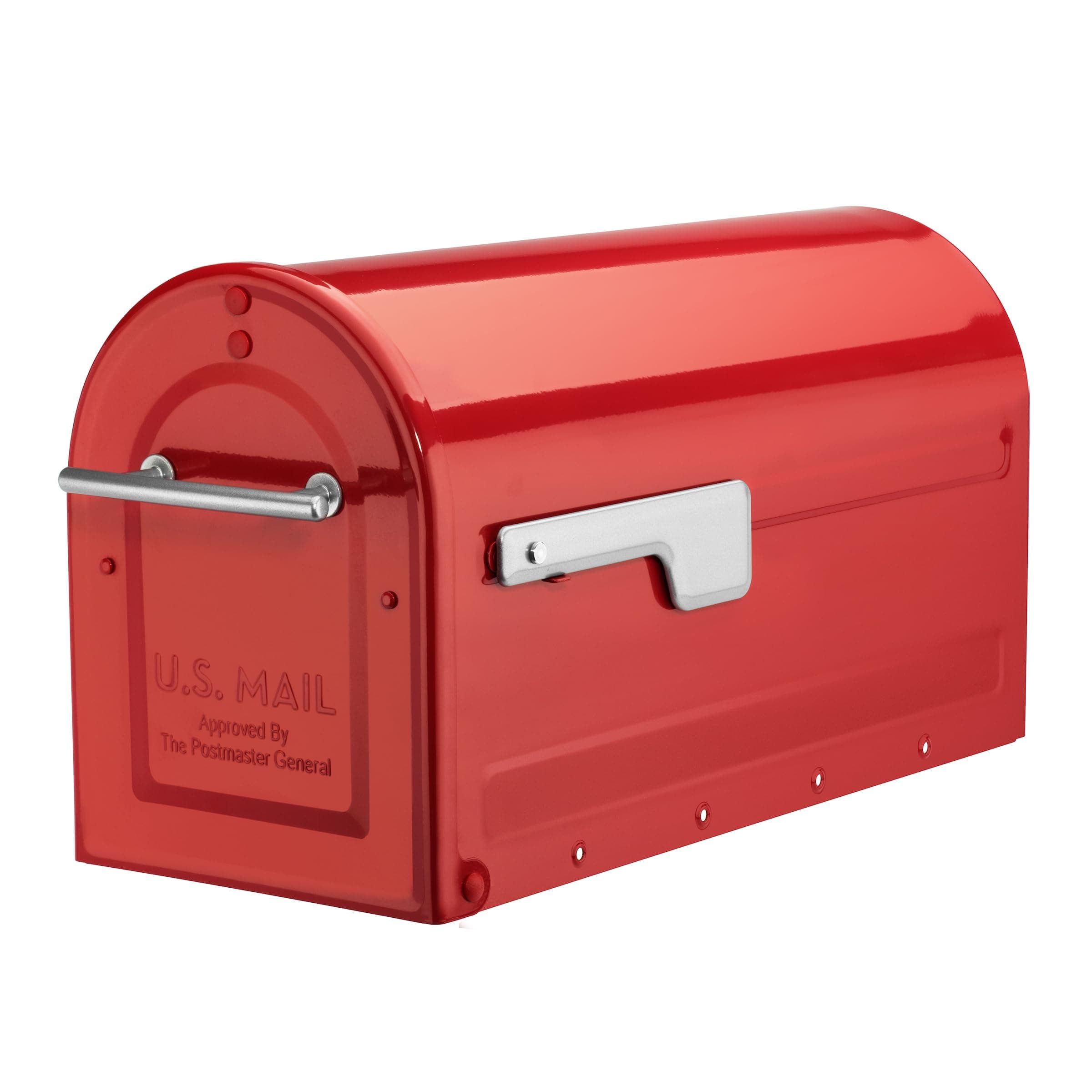 Architectural Mailbox Boulder Mailbox 7900-7R-SR Red