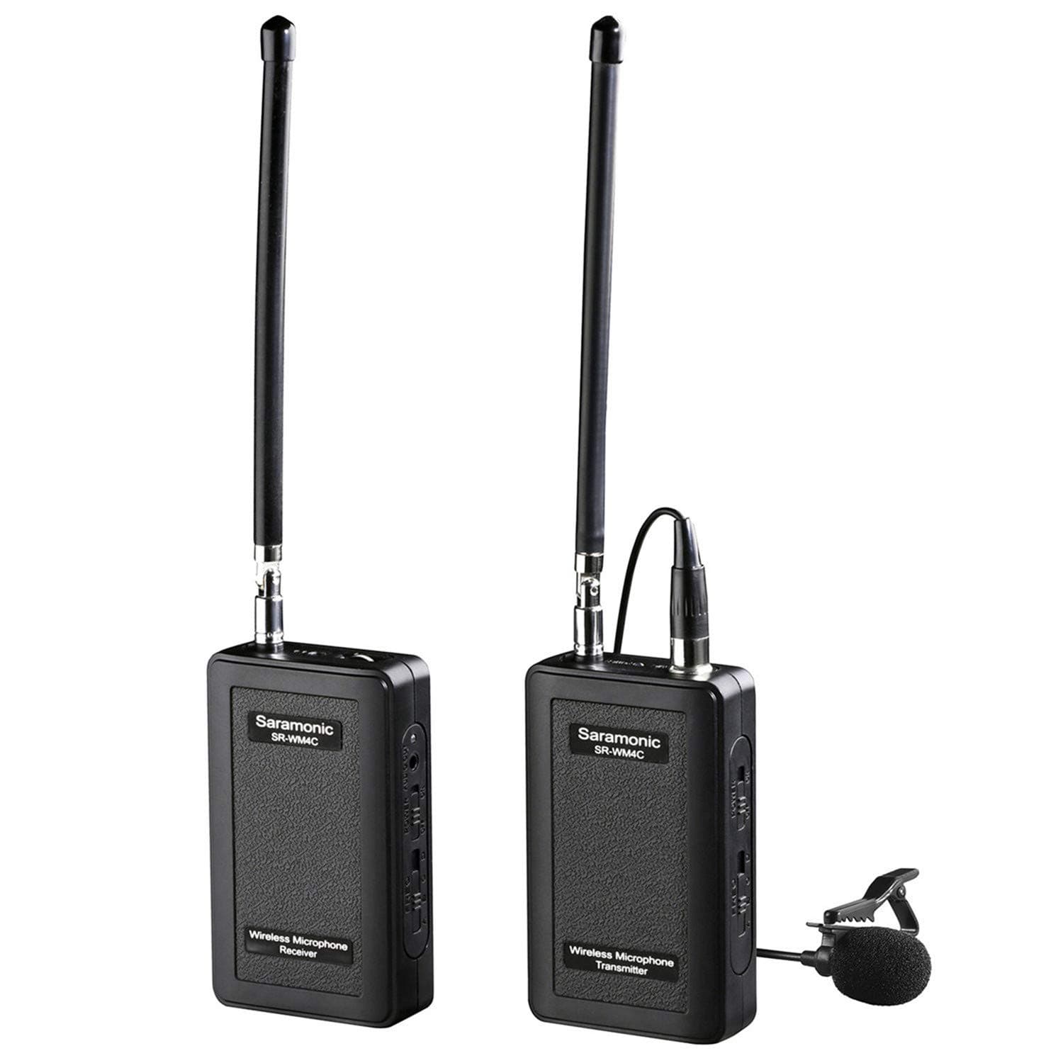 Saramonic SR-WM4C Wireless 4-Channel VHF Lavalier Omnidirectional Microphone System (200' Range)