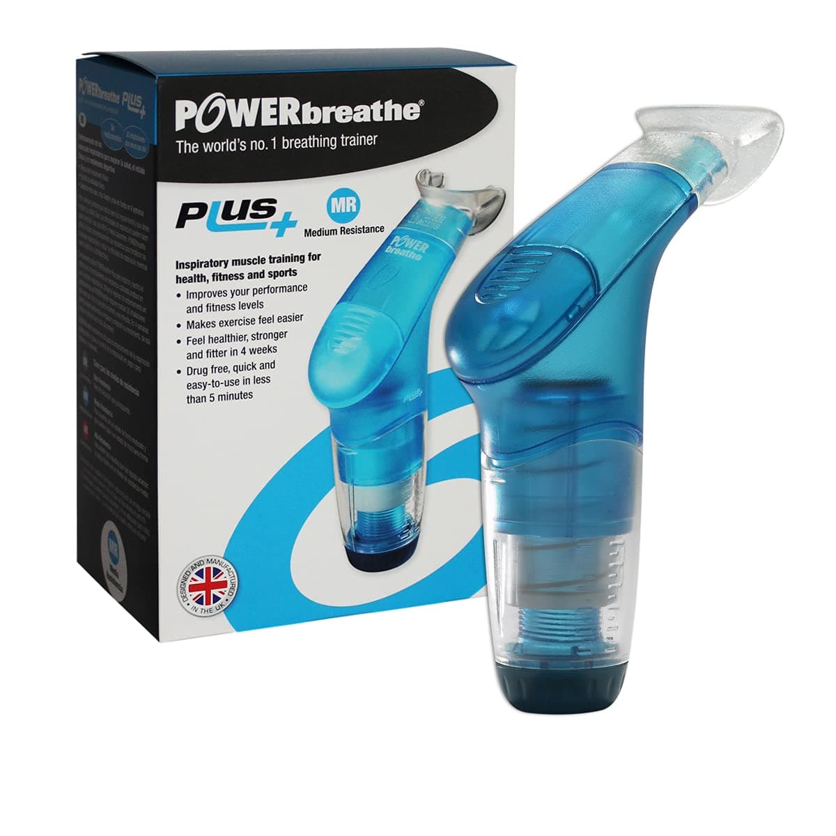 POWERbreathe - Blue, Medium Resistance