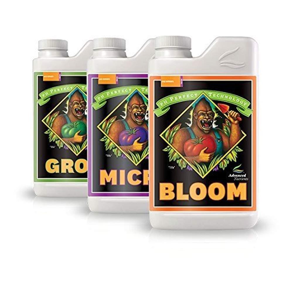 Advanced Nutrients Bloom, Micro and Grow , 1 L Each - Pack of 3