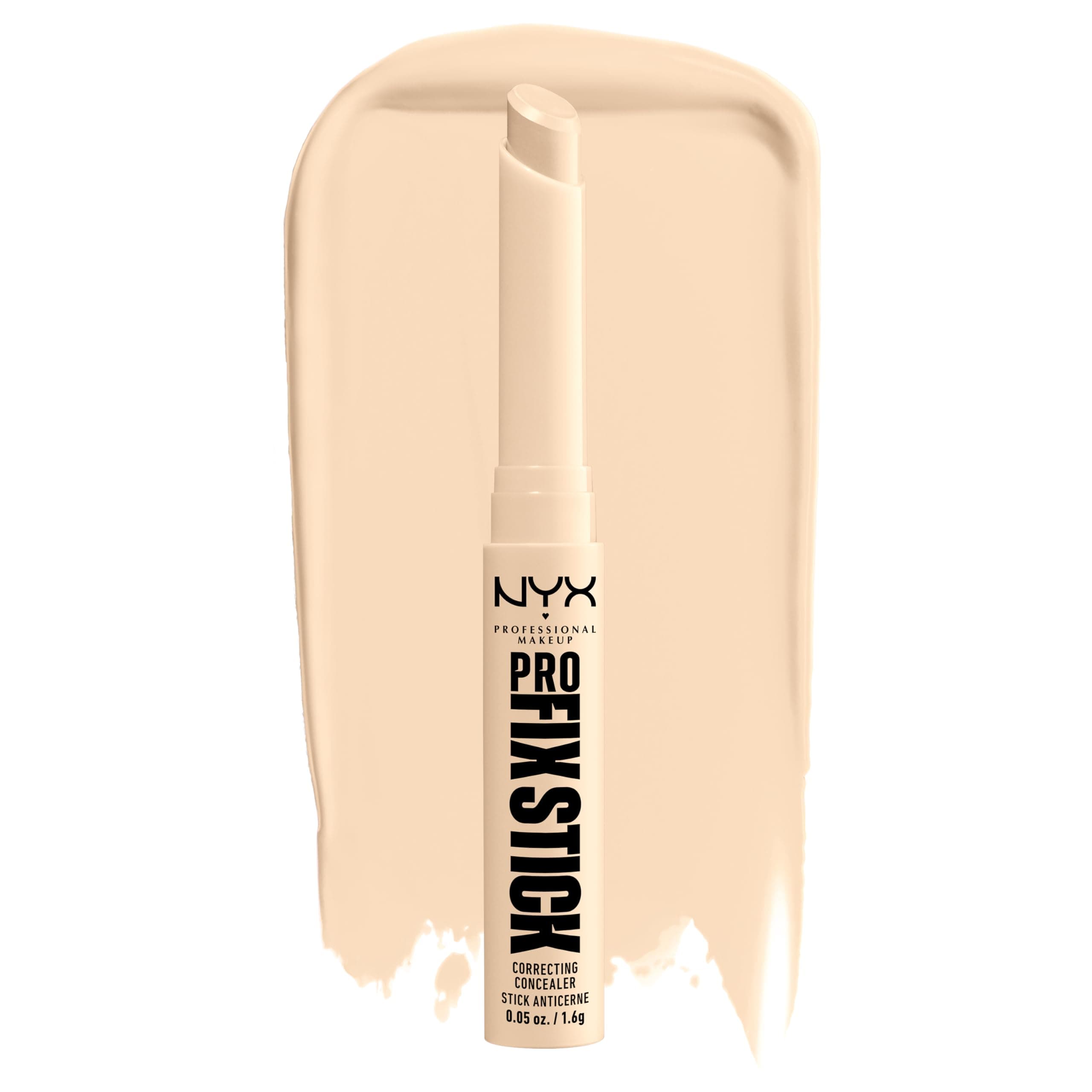 Pro Fix Stick Correcting Concealer, Buildable Medium Coverage Concealer Stick - Pale
