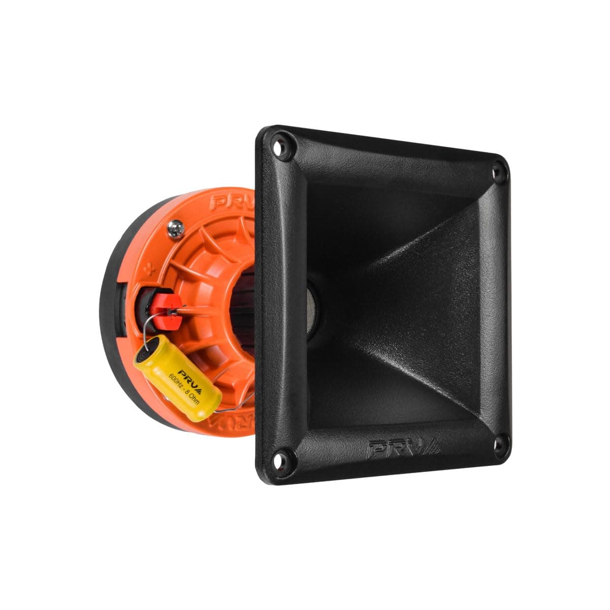 PRV AUDIO WG270Ph Horn Driver - 1" Exit Phenolic Compression Driver 150 Watts 8 Ohm 106.5 dB with Compact 60° x 60° Exponential Horn for Car Audio