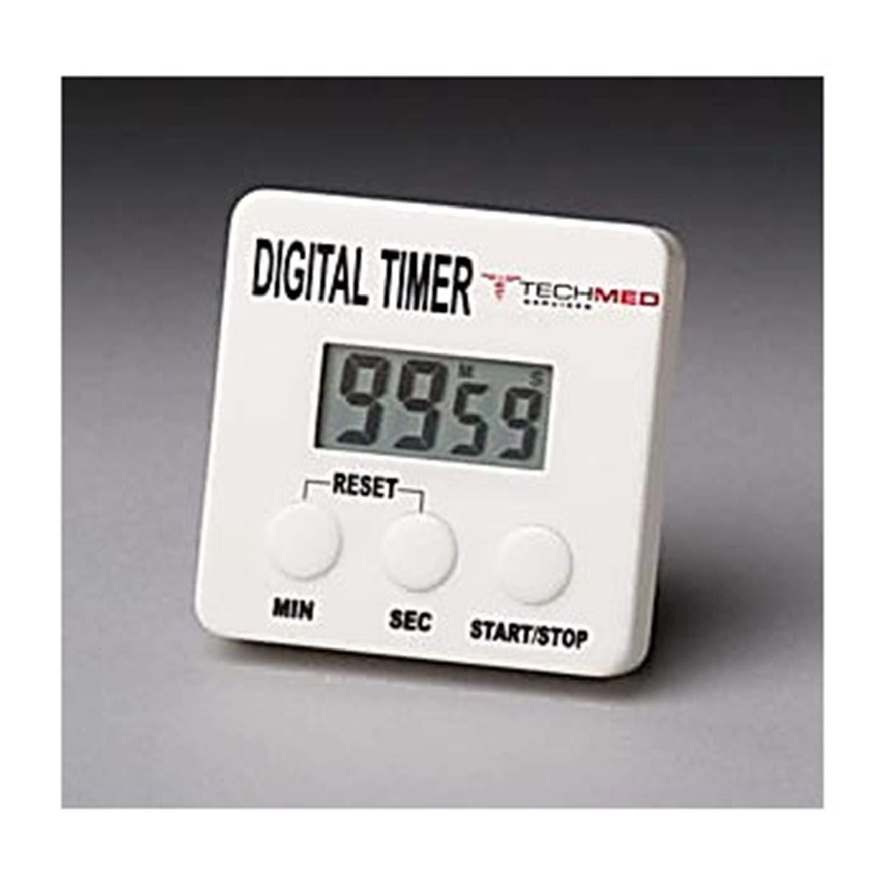 Dukal TEC 4452 Tech-Med Digital Timer, 1/2" Number Display, 2-3/4" x 1-1/2"
