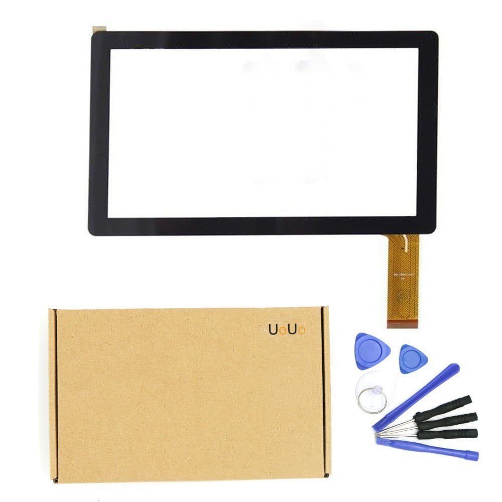 UoUo Touch Screen Digitizer Glass Panel for 7" Dragon Touch Y88 Y88x Q88 Tablet PC with Tools kit