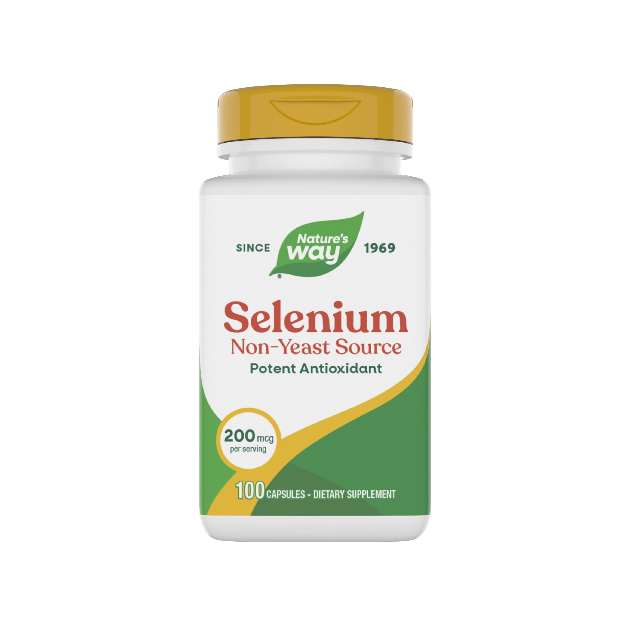 Selenium, 200 mcg, 100 Capsules