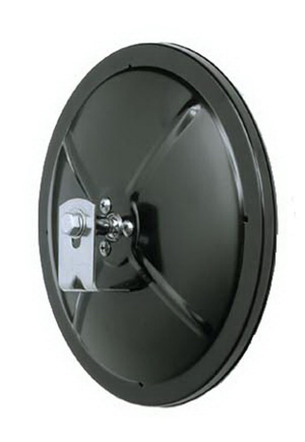 48500, 5" Round Convex Black