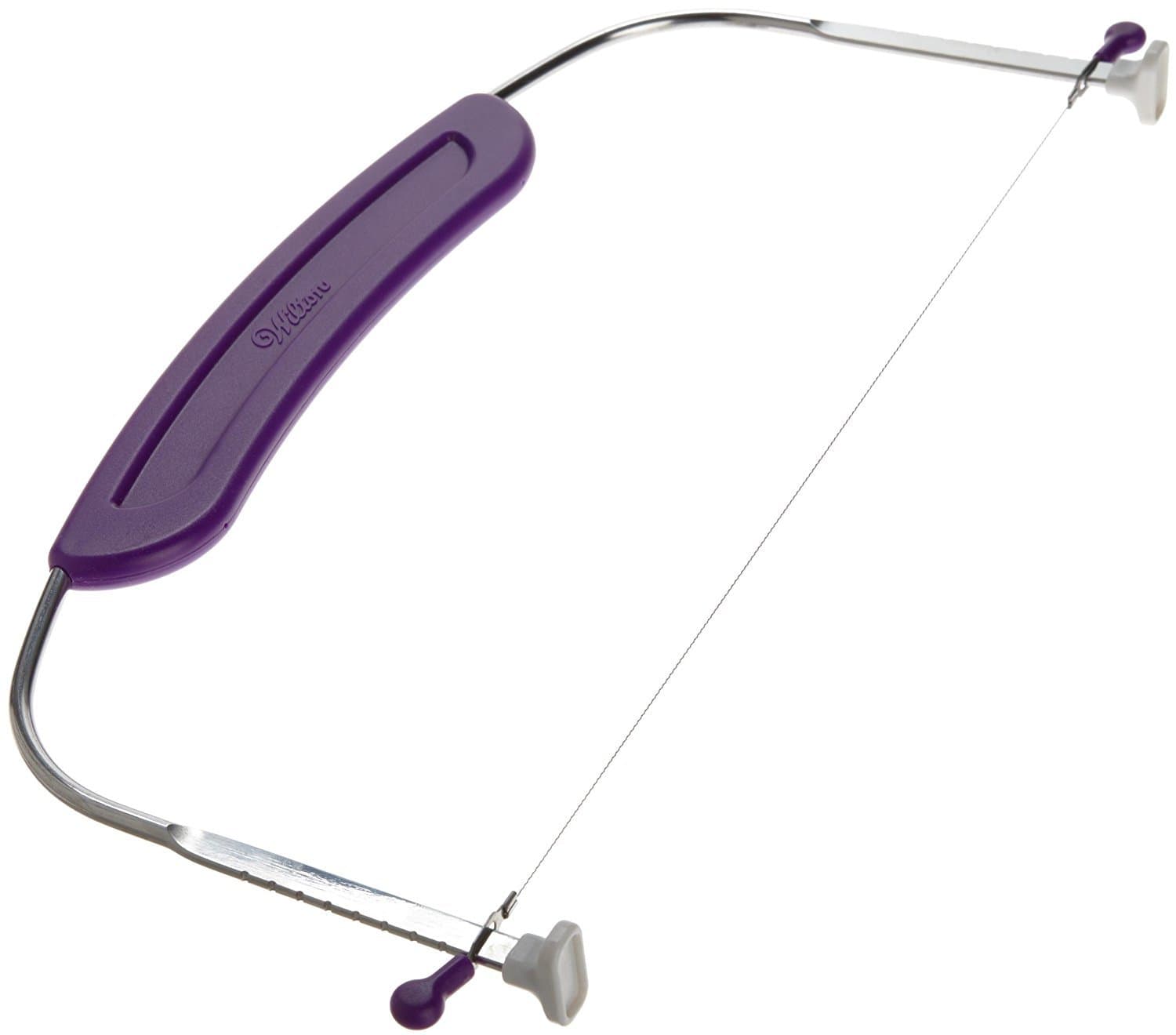 Wilton Adjustable Cake Leveler for Leveling and Torting, Small Cake Leveler for Even Layers & Stacking Cakes, 12 x 6.25-Inch