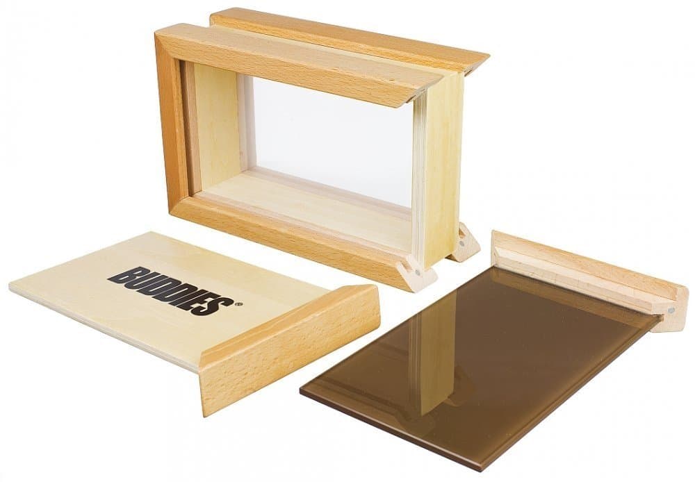 Wooden Sifter Storage Pollen Box (small)