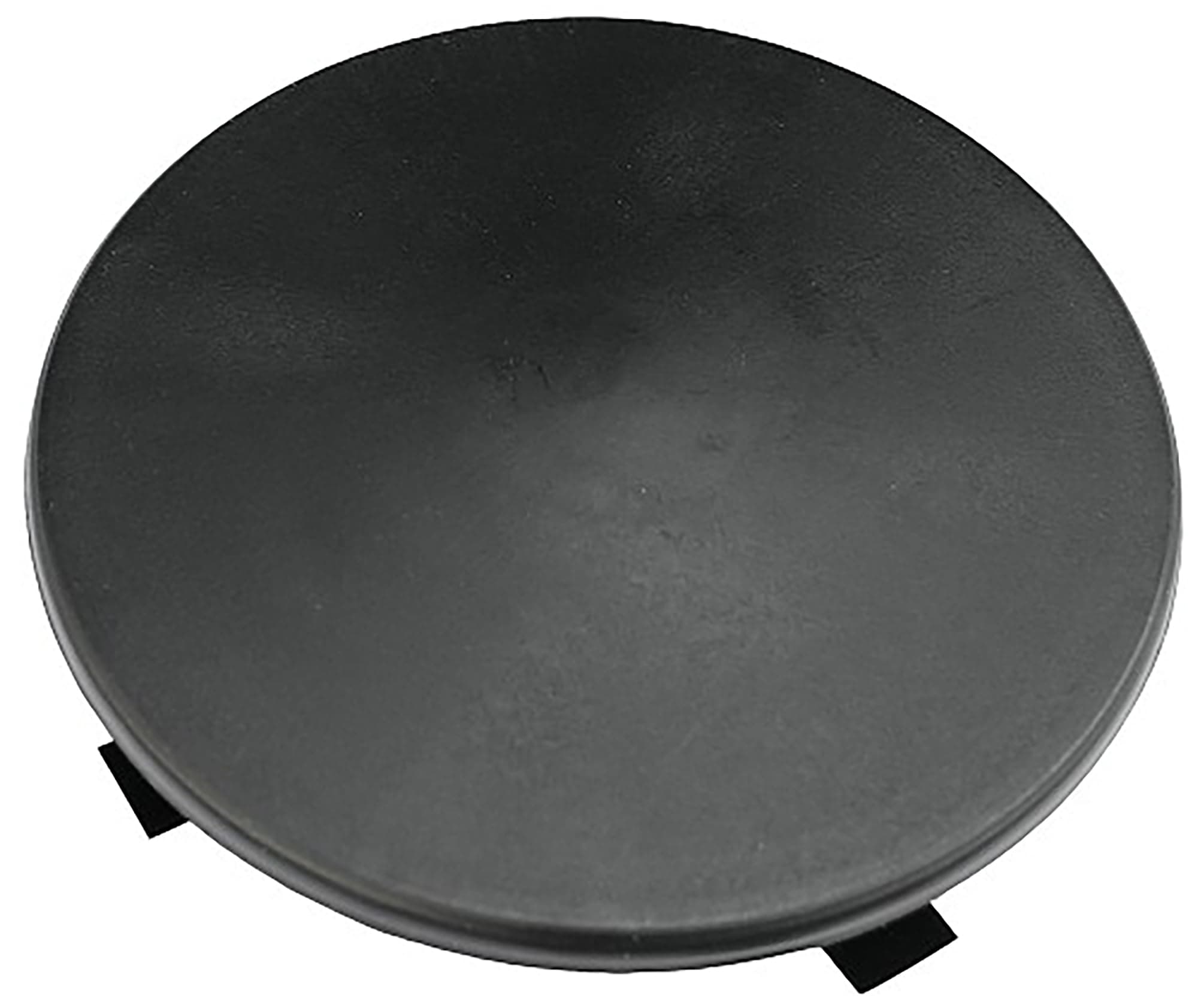 4" Round Light Pole Top Cap- Black Plastic