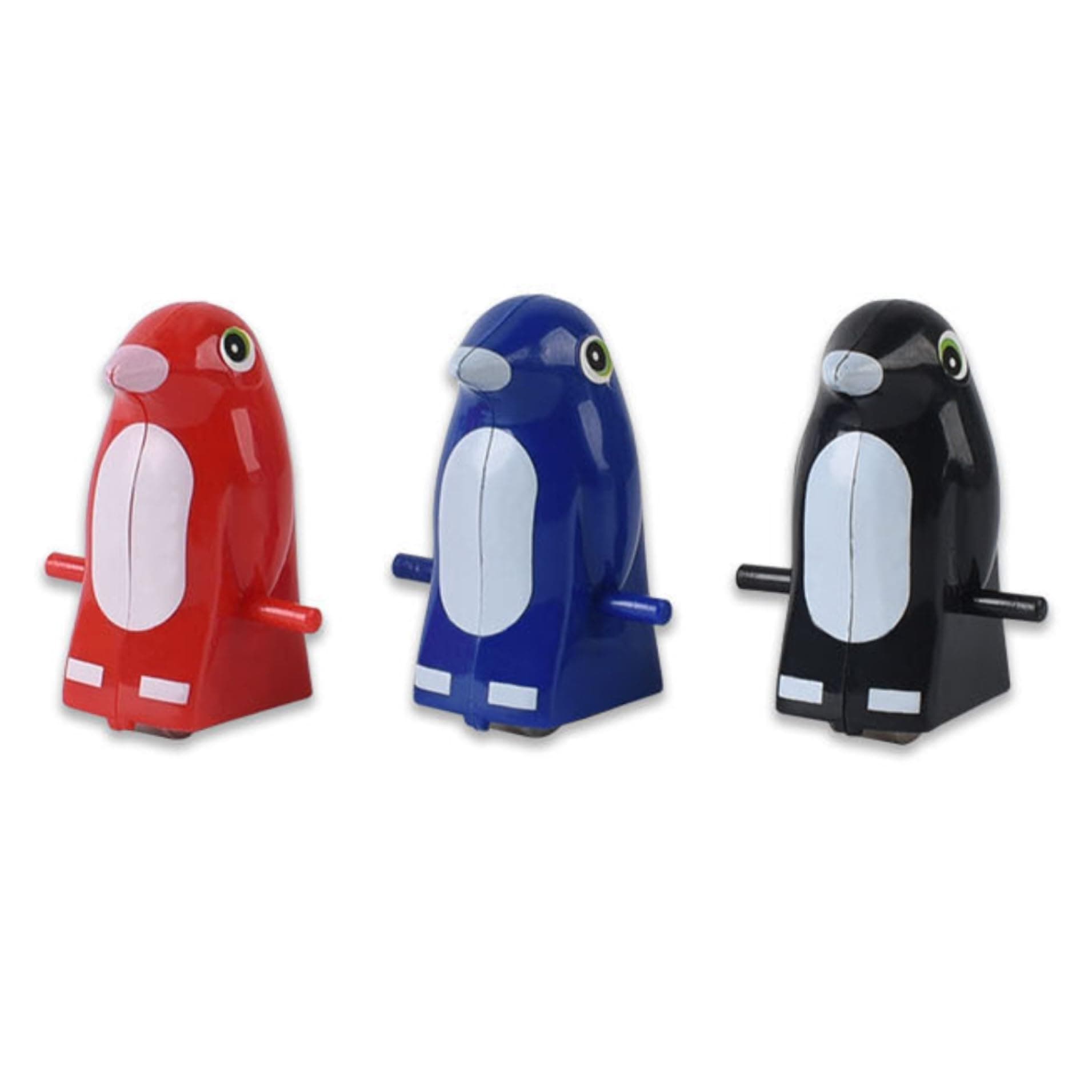 Haktoys Replacement Penguin Figurines - Compatible with Arctic Fun Penguin Slide Playset | Fun Playful Penguins for Penguin Race Track Toy (Pack of 3)