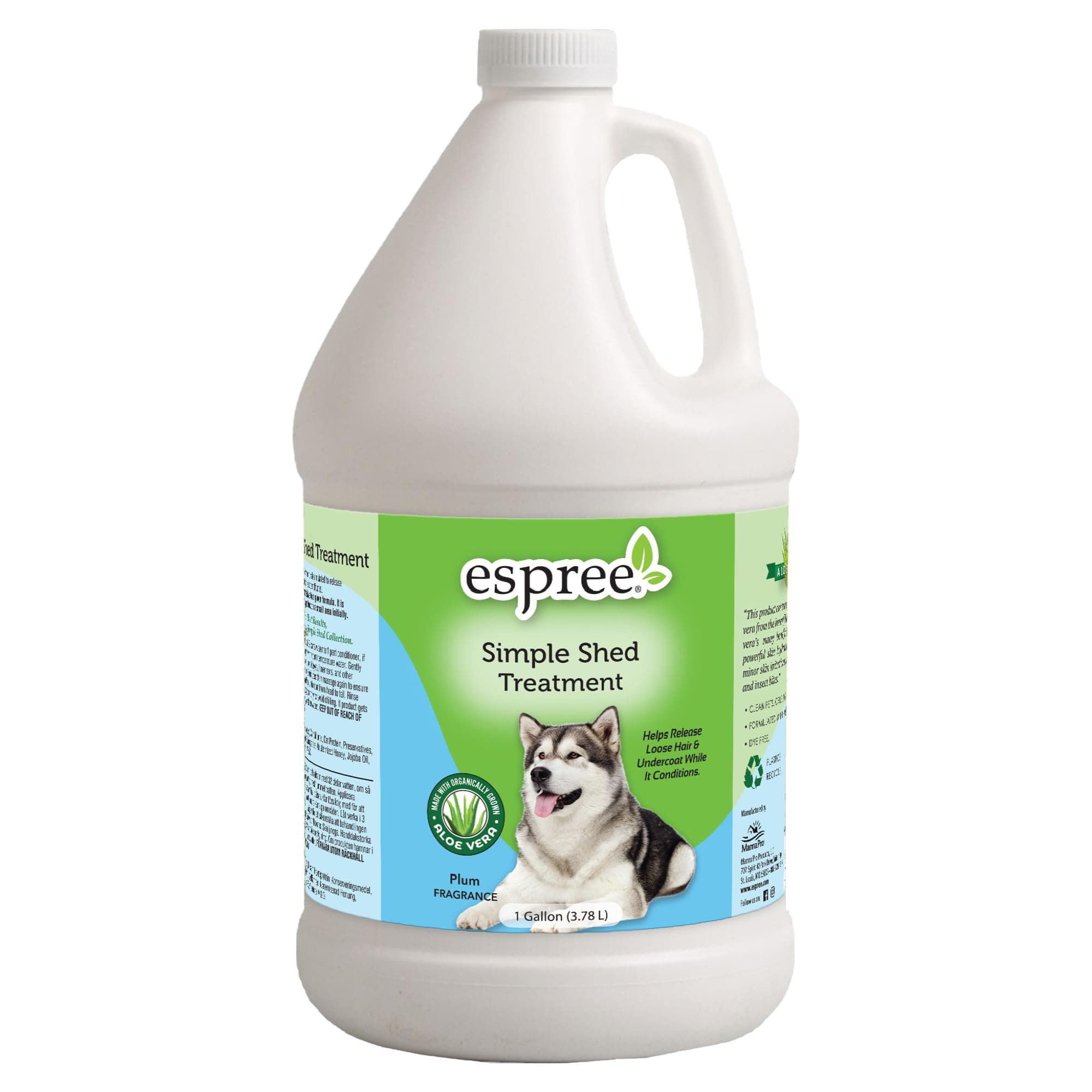 Espree Simple Shed Treatment | Formulated to Decrease Seanonal & Non-Seasonal Shedding | 1 Gallon