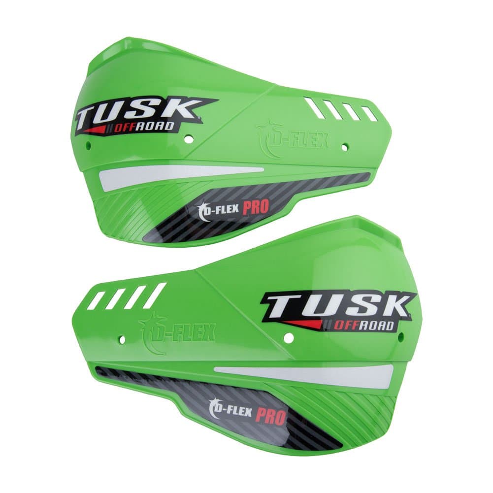 Tusk D-Flex Pro Replacement Plastic Handguard Shields Green 175-980-0006