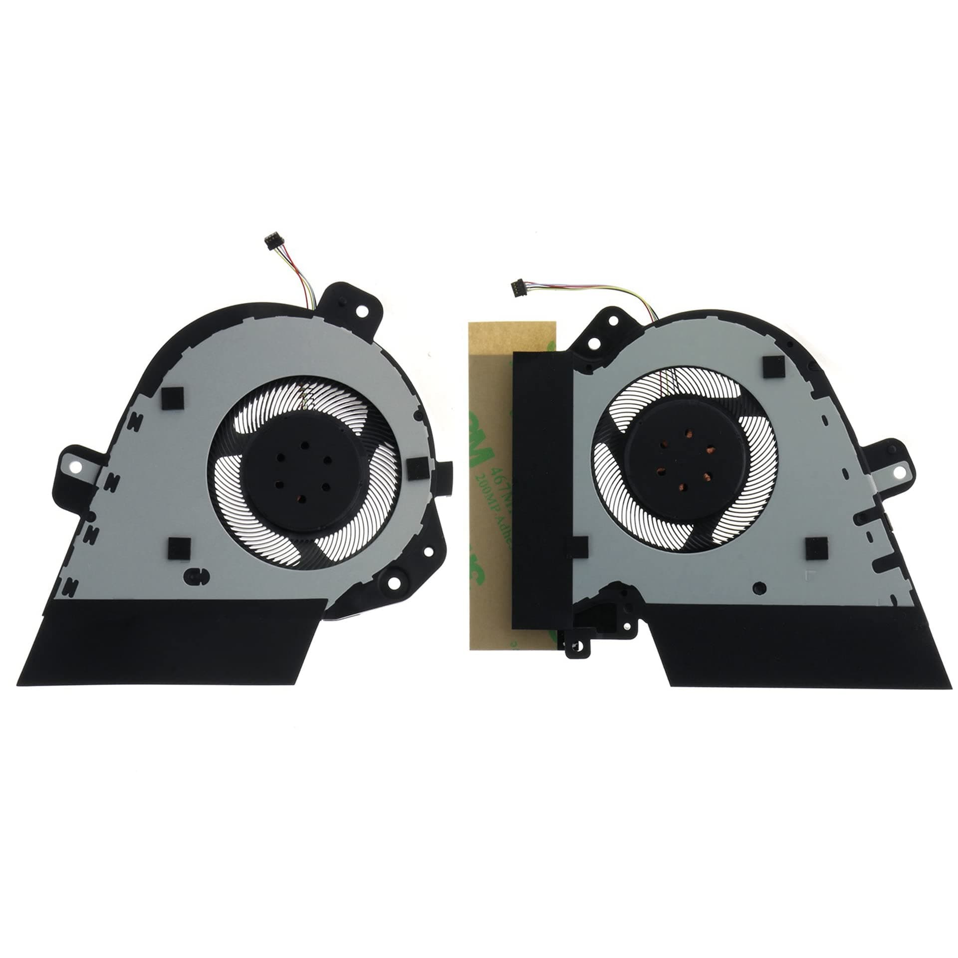 Replacement CPU&GPU Cooling Fan for Asus ROG Zephyrus GA502D GA502DU GA502IU GA502IV GU502DU GA532DU GA532IU GA532IV DC5V 0.5A DFS5K12304363C DFS5K12115491P 13N1-8LM0111 13N1-8LA0C01