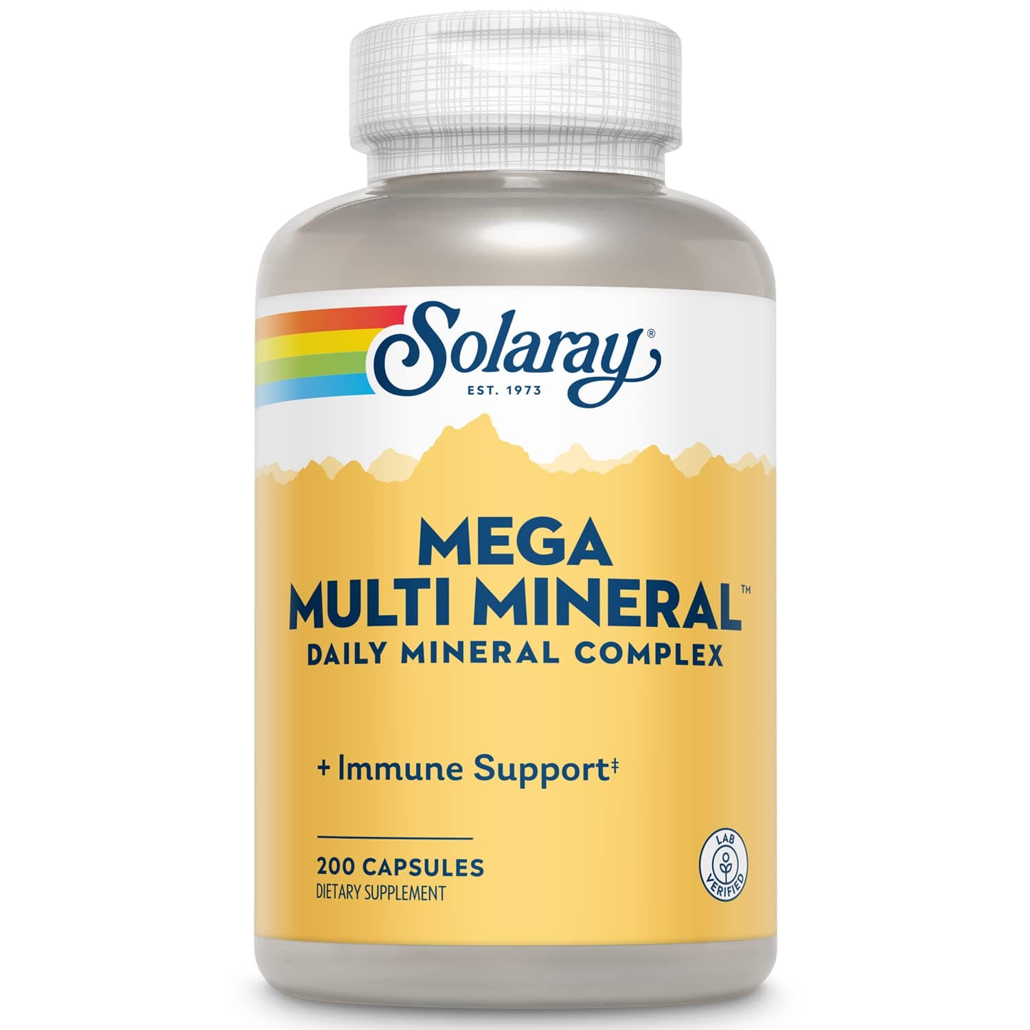 SOLARAY Mega Multi Mineral (200 Capsules)