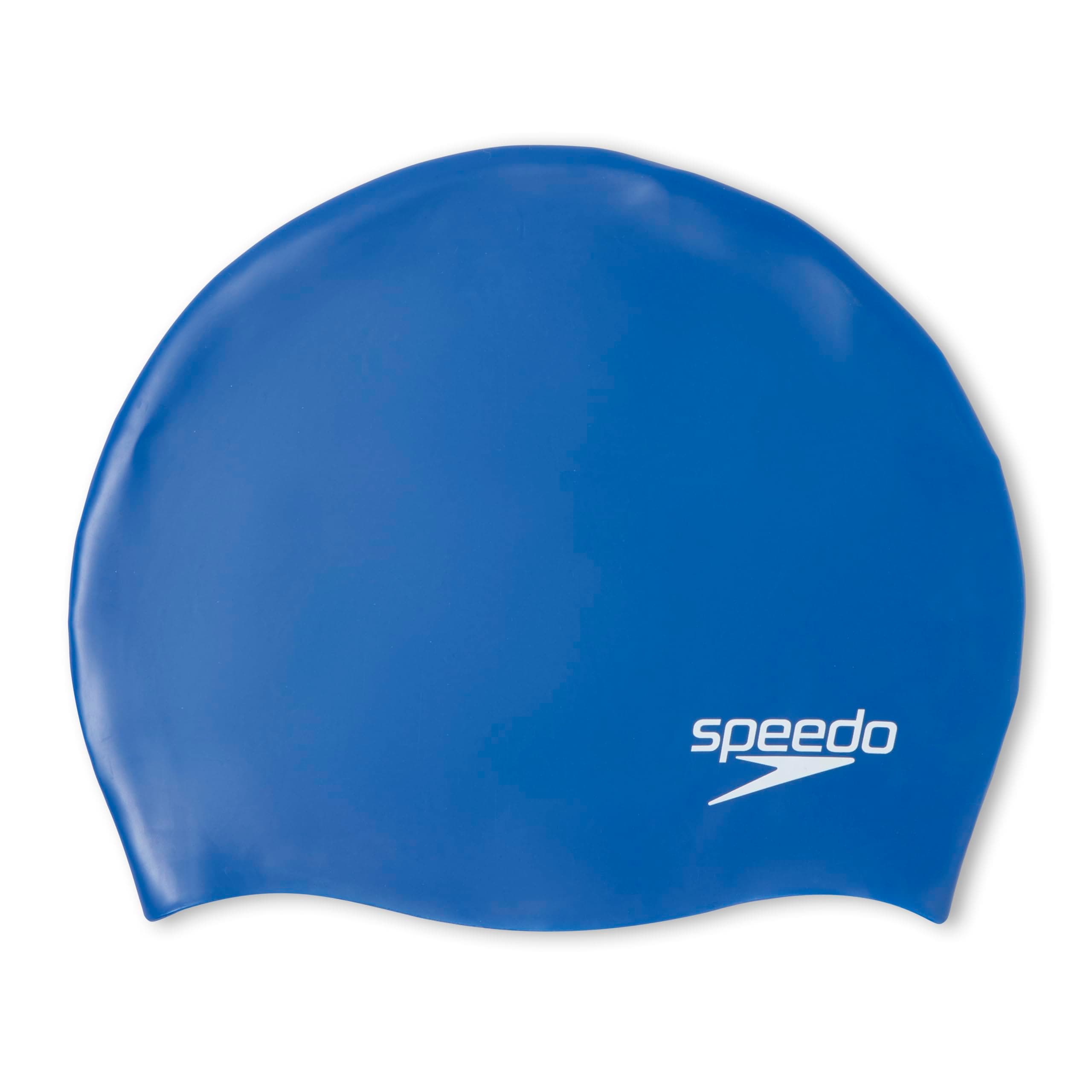 Speedo Plain Moulded Silicone Cap - Junior