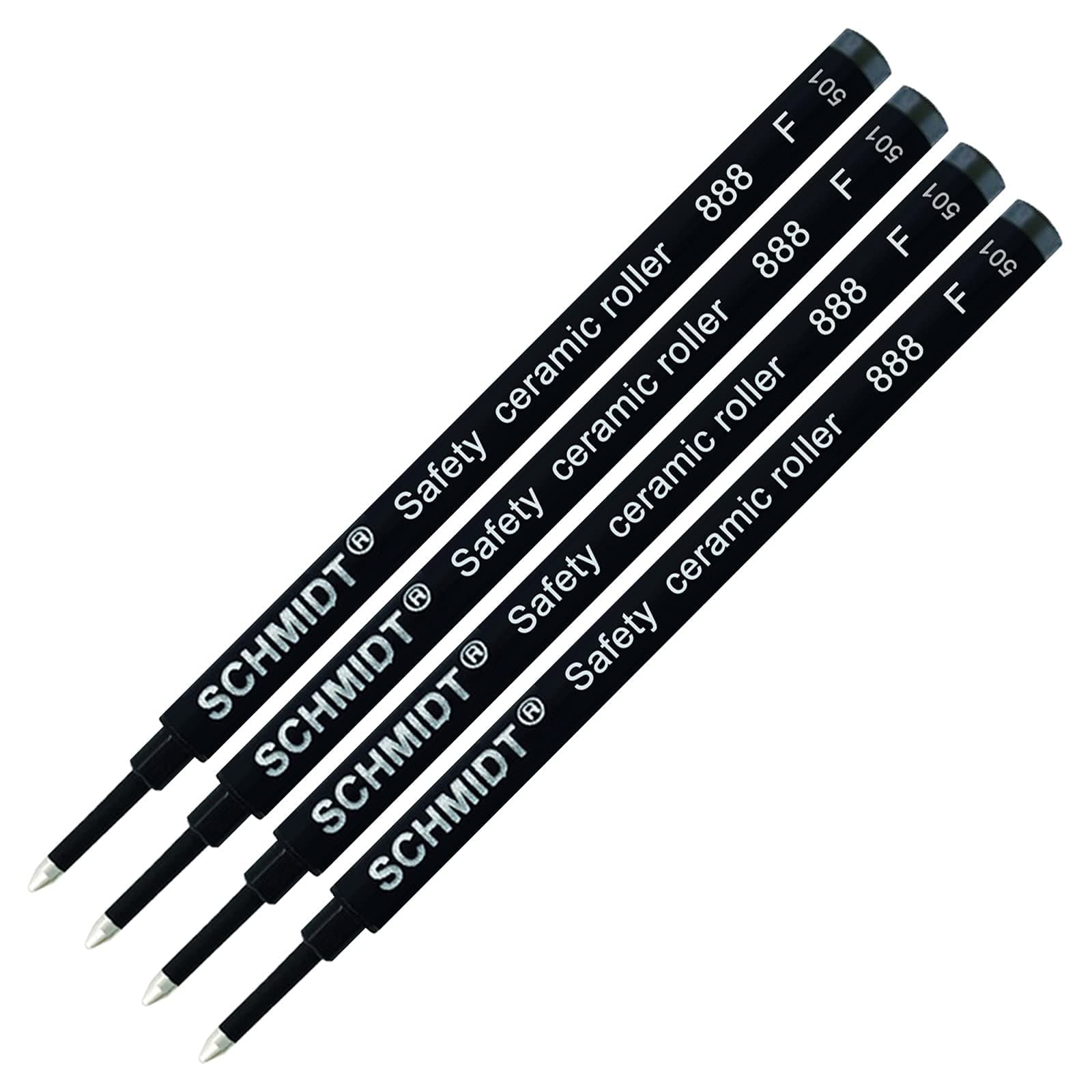 Schmidt - Black 888 Rollerball Refill - Fine Tip