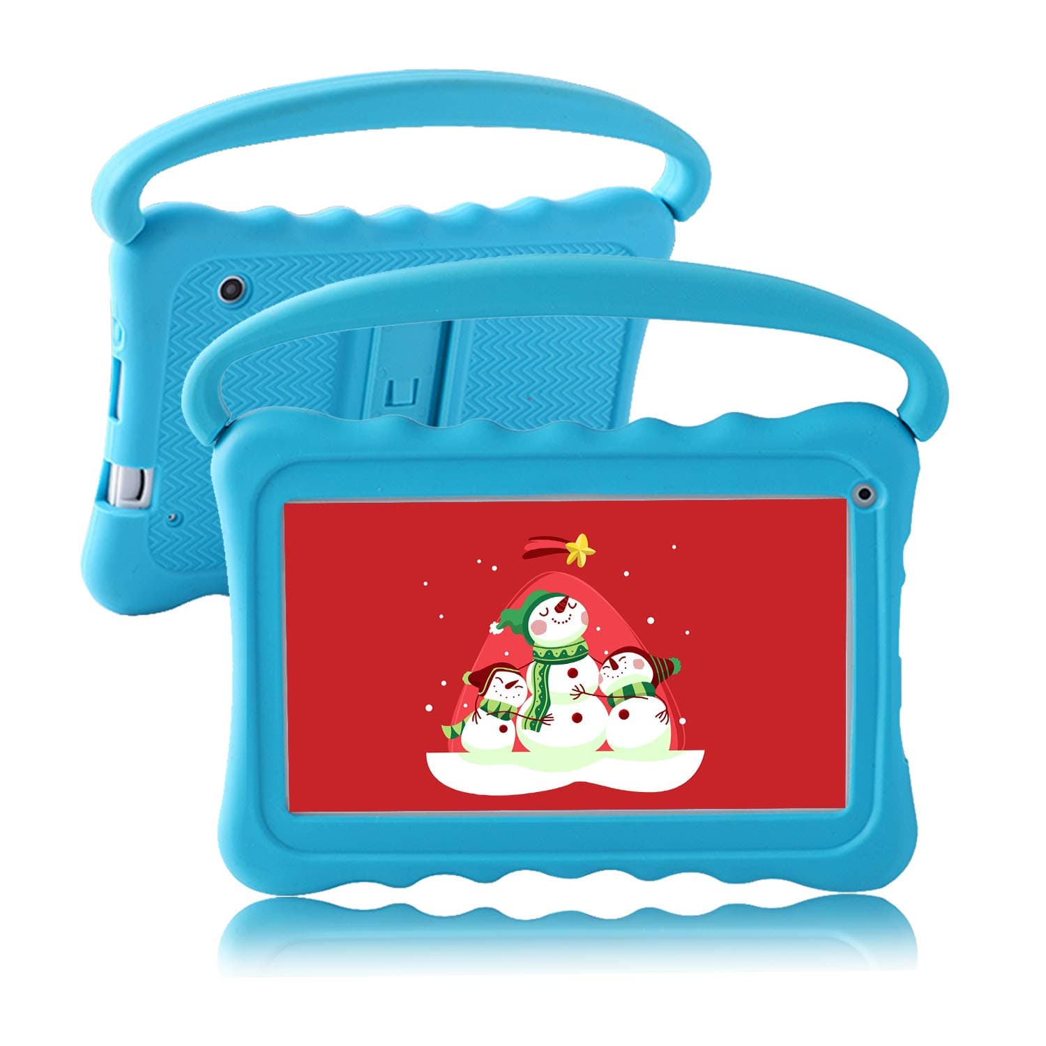 Kids Tablets pc 7 Android Kids Tablet for Kids Learning Tablet Quad Core with WiFi Dual Camera IPS Safety Eye Protection Screen 1GB 16GB Storage