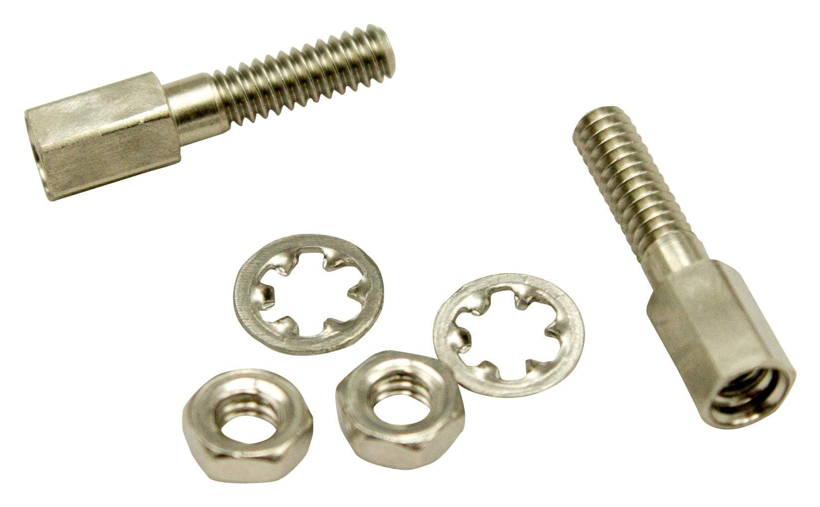 HEX JACKPOST ASSEMBLY, 7.88MM, 2-56 UNC, D Sub Jack Screws, Connectors & Components, Qty.1 | MRM5254