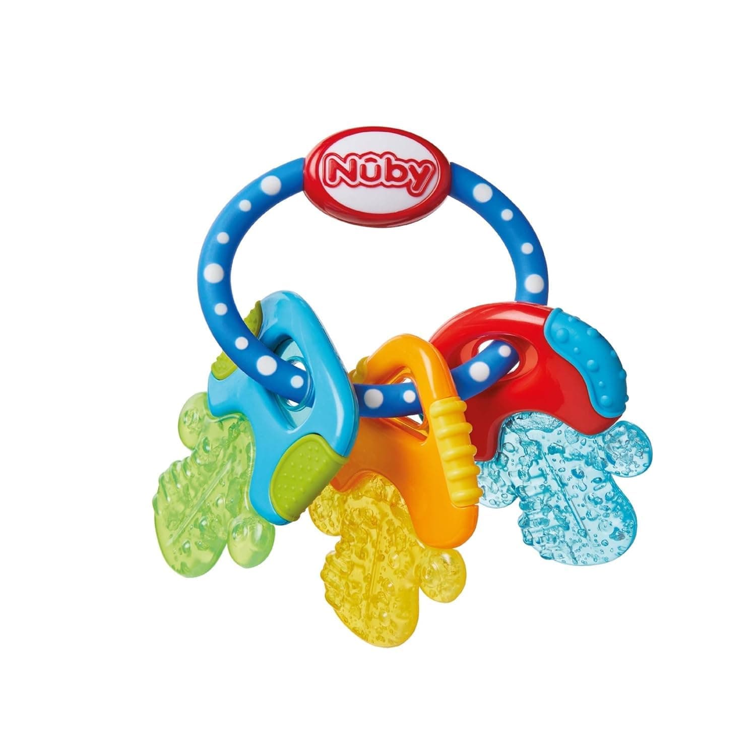 IcyBite™ Keys – Soothing Teether | Multiple Teething Surfaces | Refrigerator Safe | Suitable from 3 Months Plus