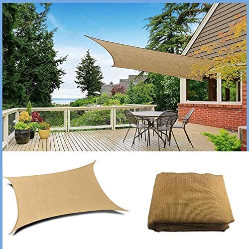 Kaimu Durable Practical Solid Breathable Sunscreen Tool Sun Shade Sail Shade Cloth