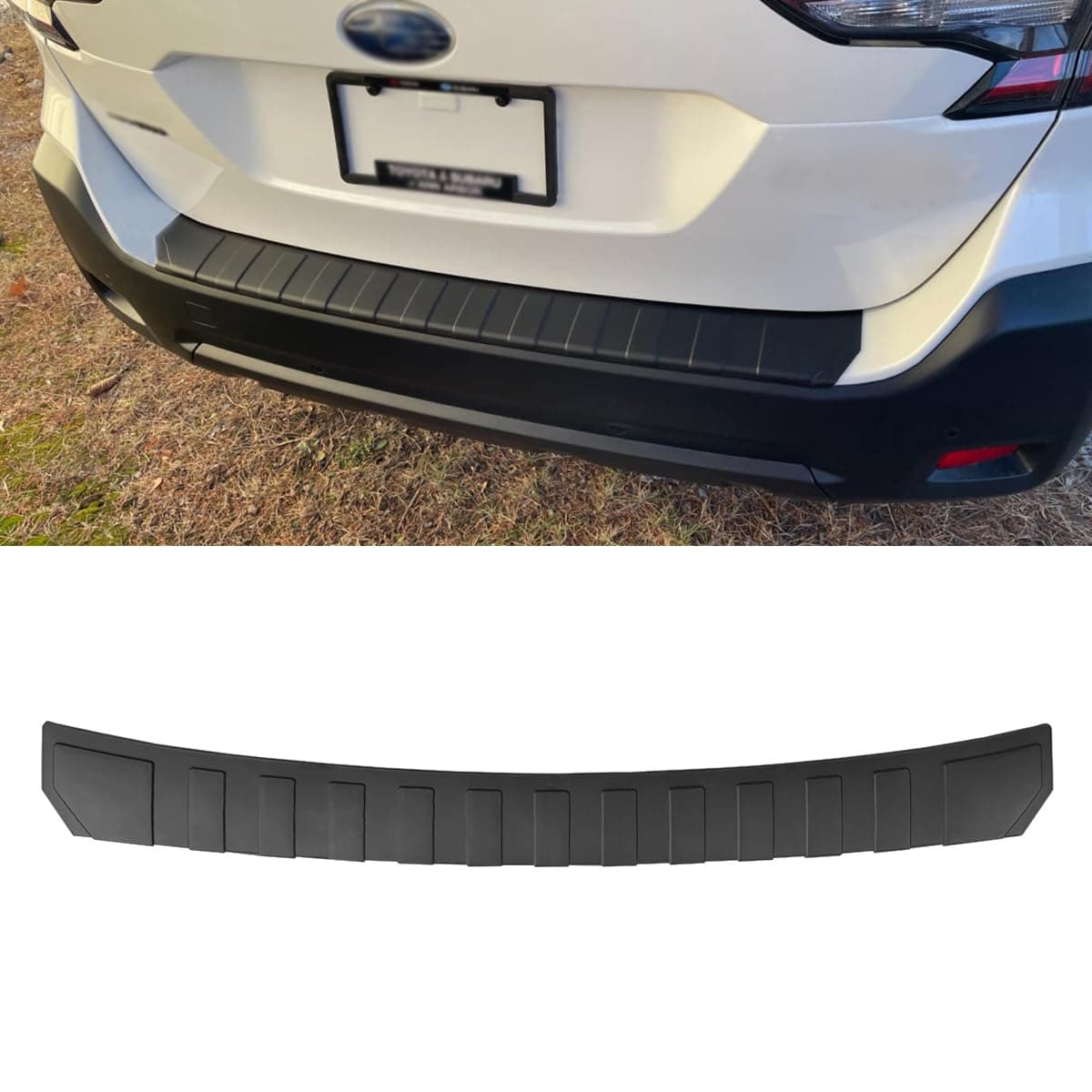 Rear Bumper Protector Guard Accessory Trim Cover Scratch Resistant Trunk Door Entry Guards Compatible with Subaru Outback 2021 2022 2023 2024 2025 2026