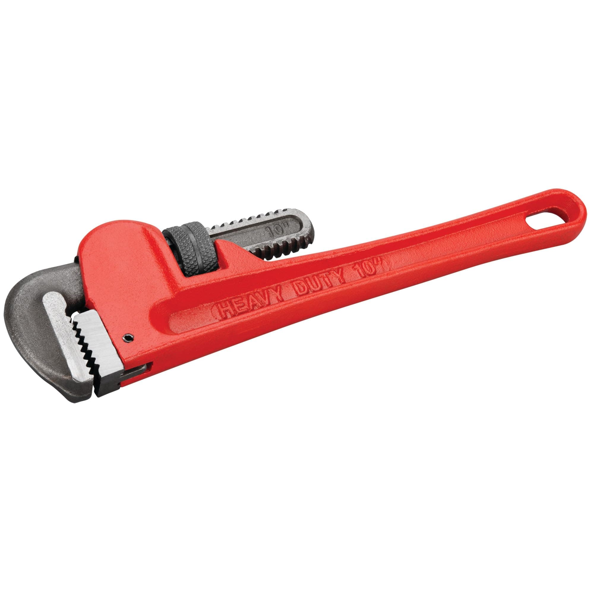 Performance Tool W1133-10B Heavy-Duty Adjustable Straight Pipe Wrench, 10-inch