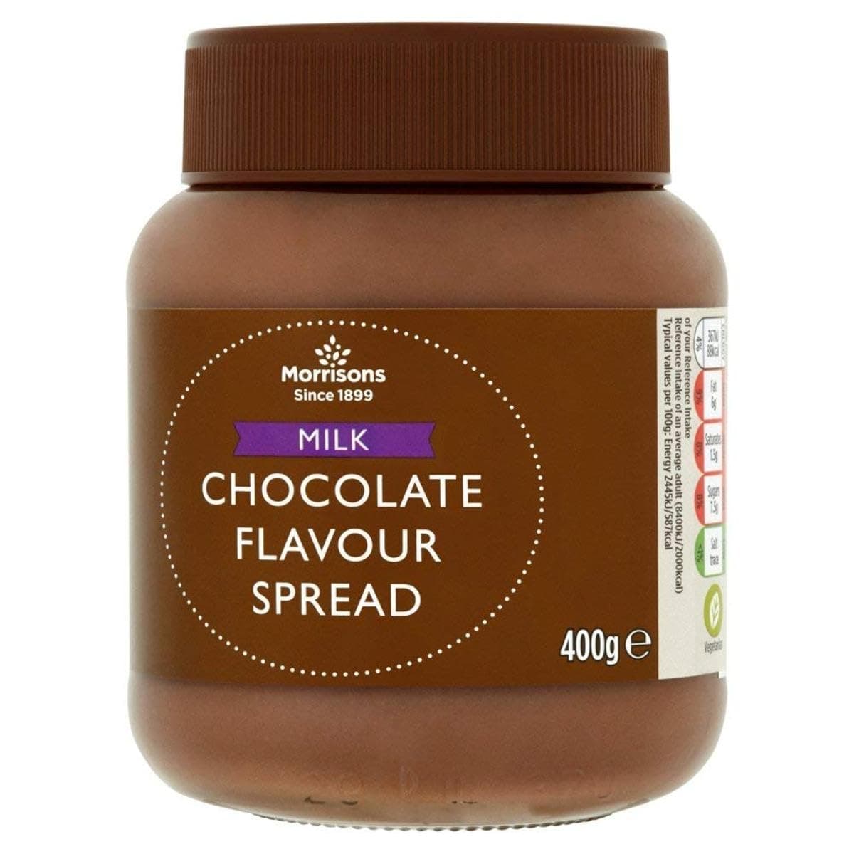 Milk Chocolate Flavour Spread 400g