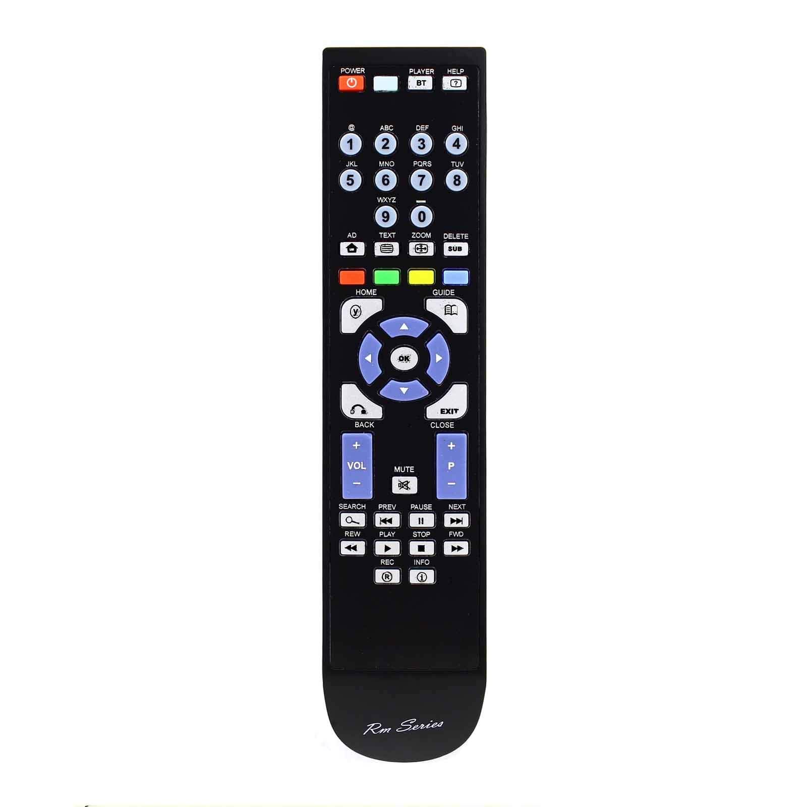 RM Series Replacement Remote Control for Bt YOUVIEW-DTR-T2100