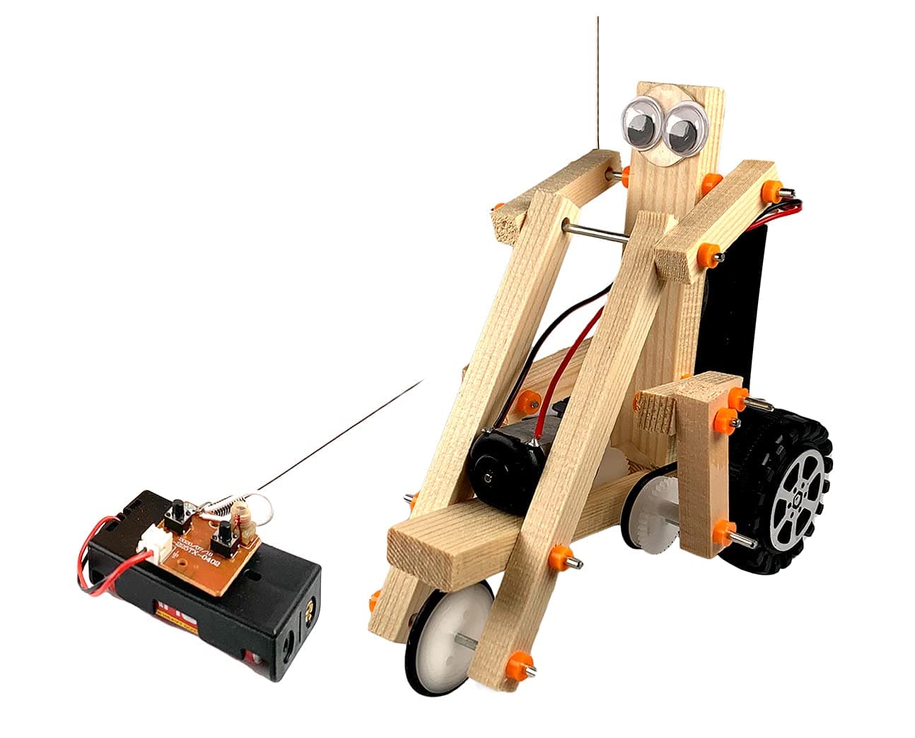 Wooden R/C Bicycle Robot K3