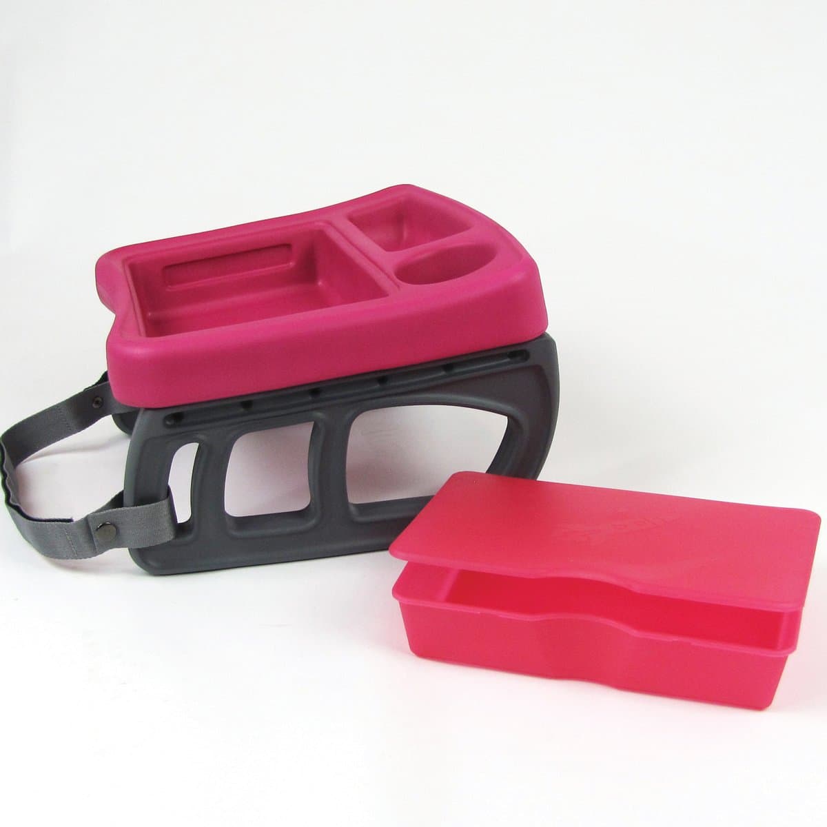 ZoomKIT Fuchsia Travel Table and Activity System Basic Set