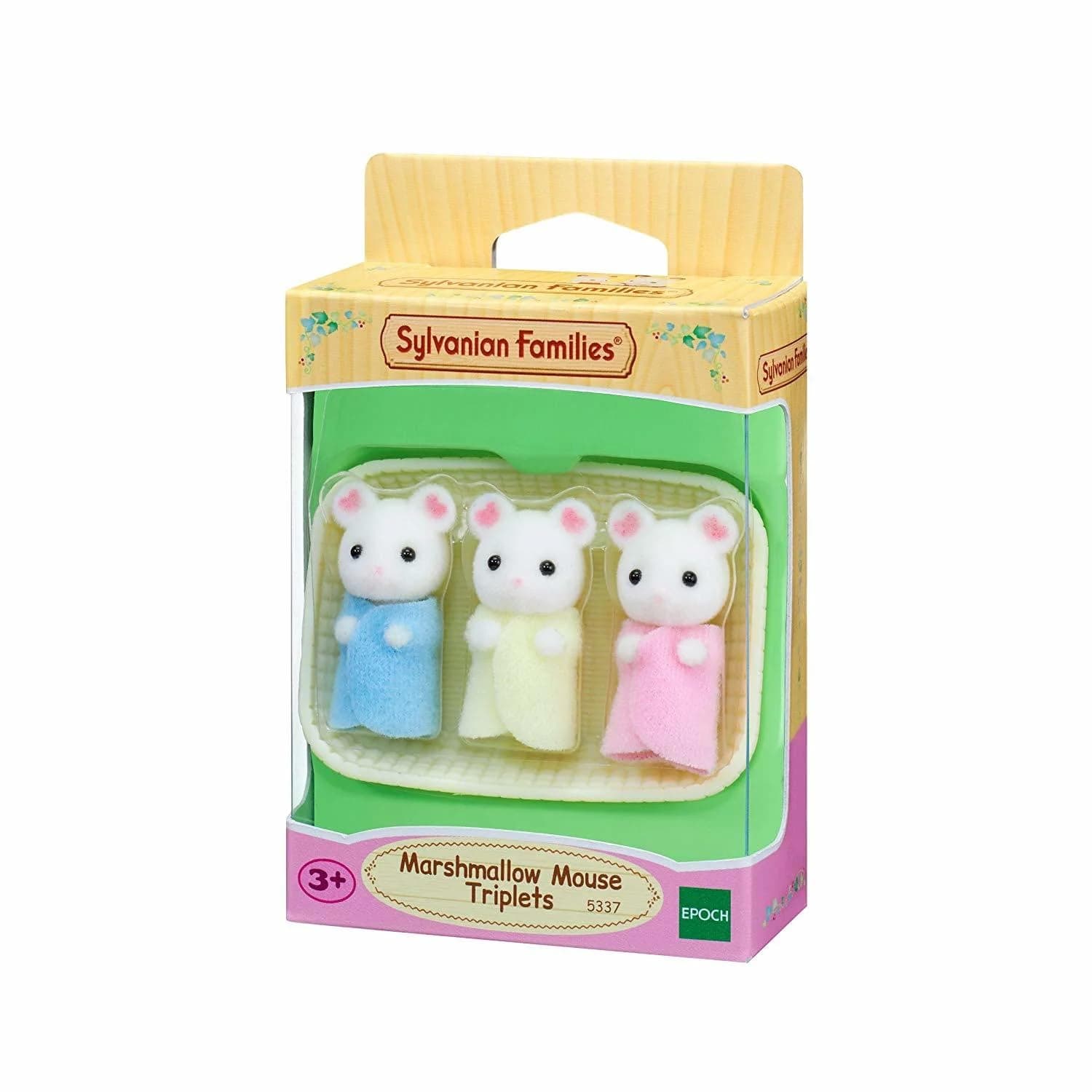 5337 Marshmallow Mouse Triplets, dollhouse playsets