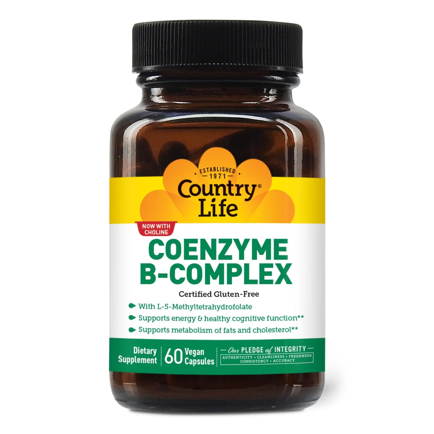 Country Life Coenzyme B-Complex Capsules 60'S