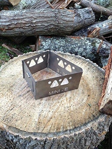 DutchWare Gear Mini-E Titanium Wood Stove