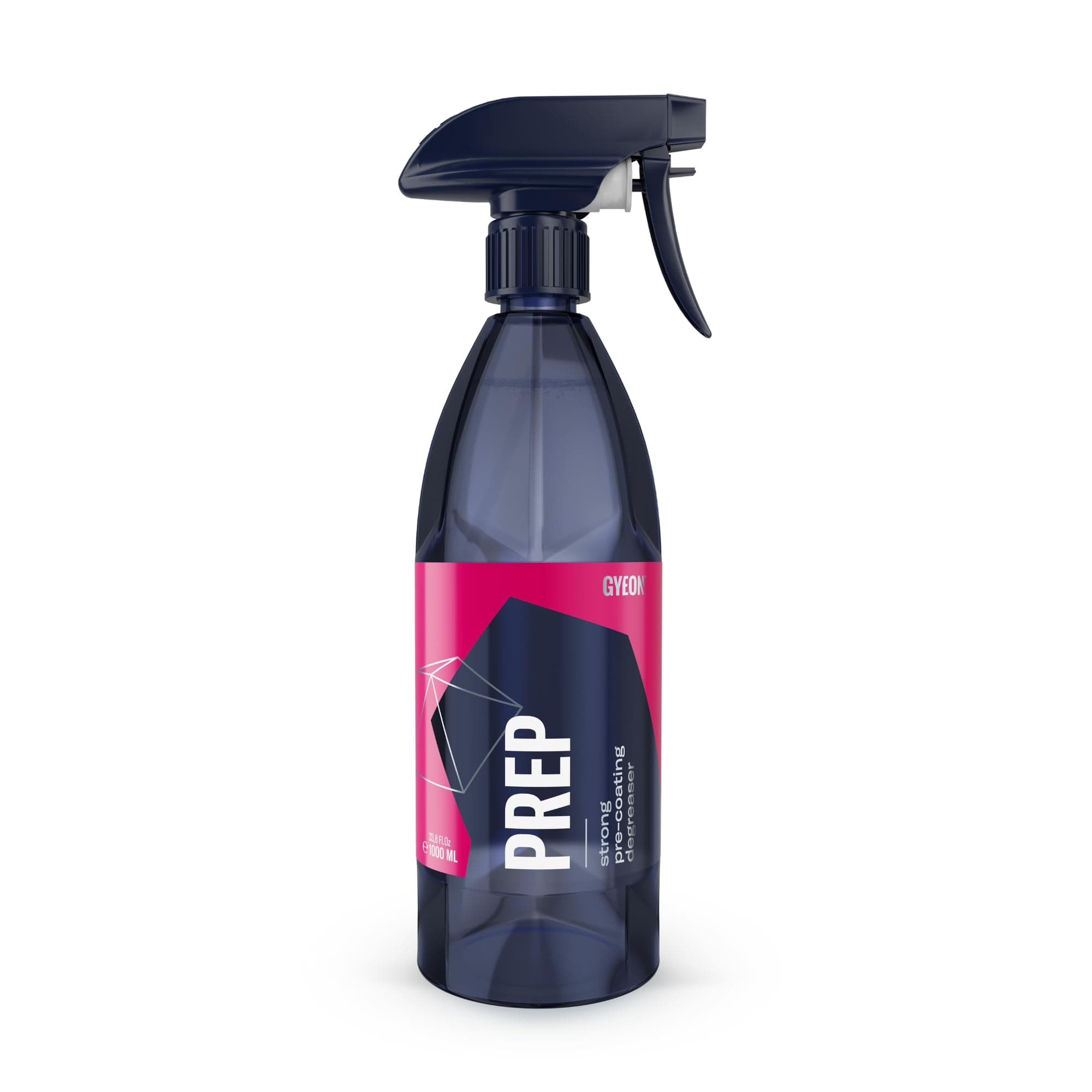 Q²M Prep - Pre-Coating Car Degreaser - Ceramic Coating Prep Spray - Safe Pre Ceramic Cleaner - Antistatic Finish For Exterior Surfaces - Lifts Polishing Oils - Cars Cleaning Products - 1000ml