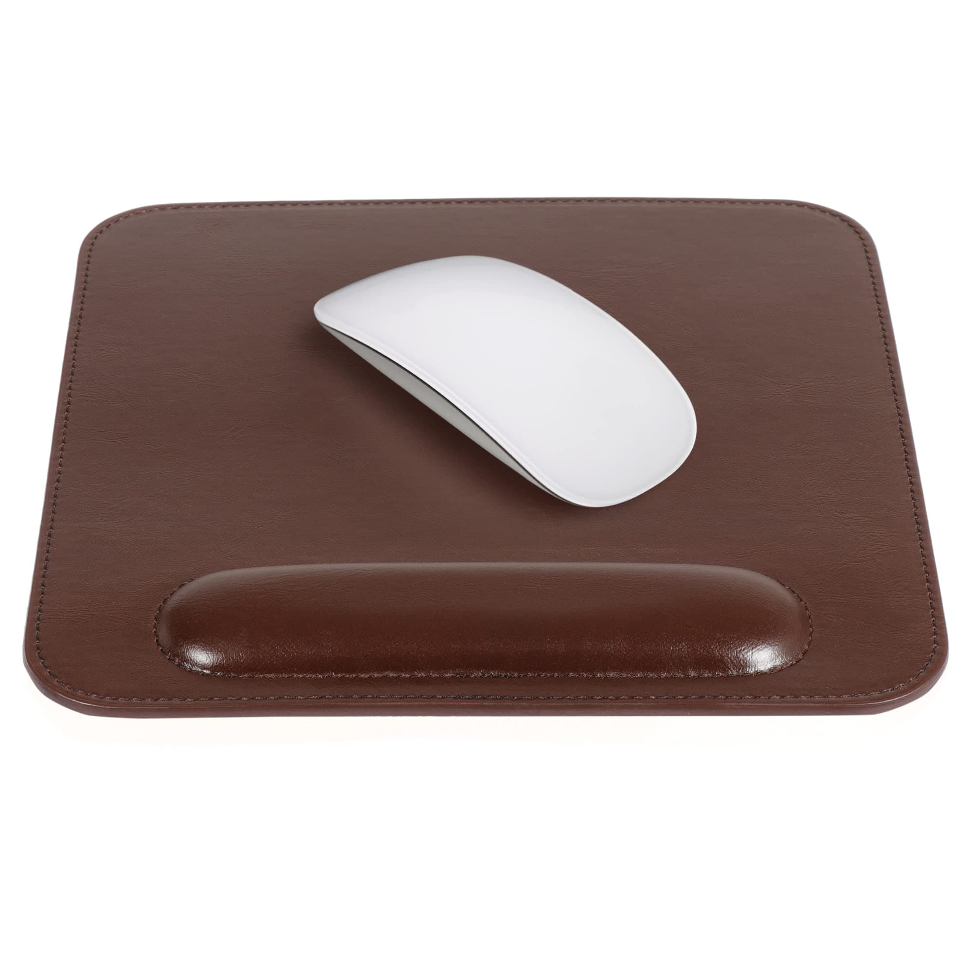 Leather Mousepad with Wrist Rest