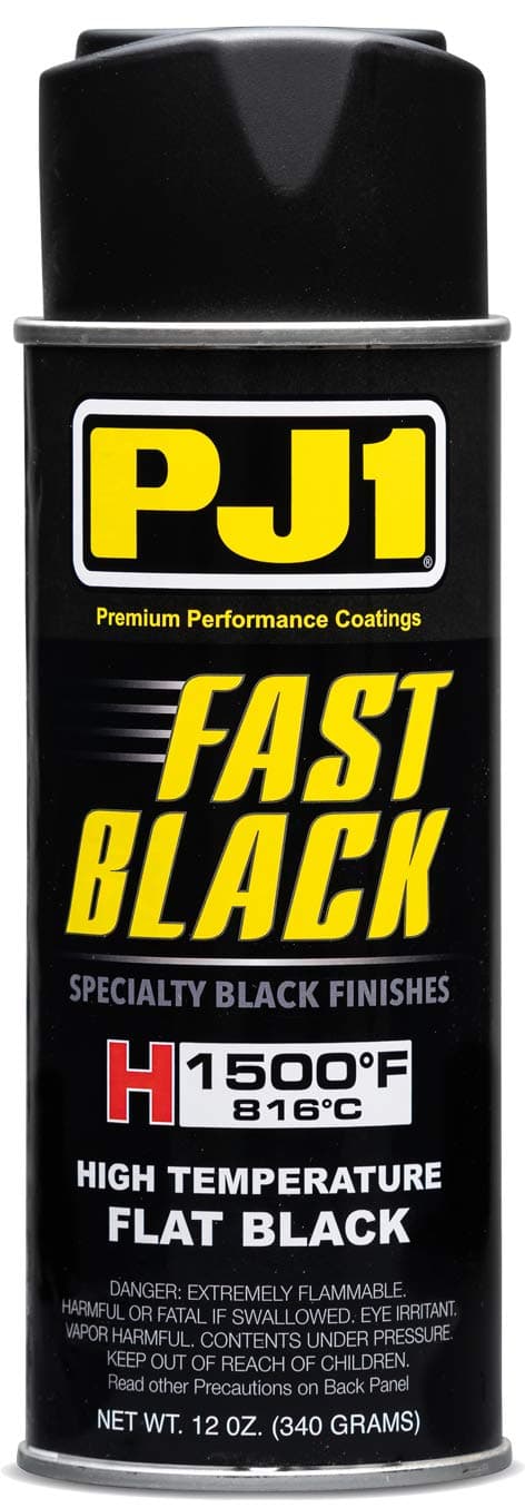 PJ1 Fast Black High Temp 1200 Paint