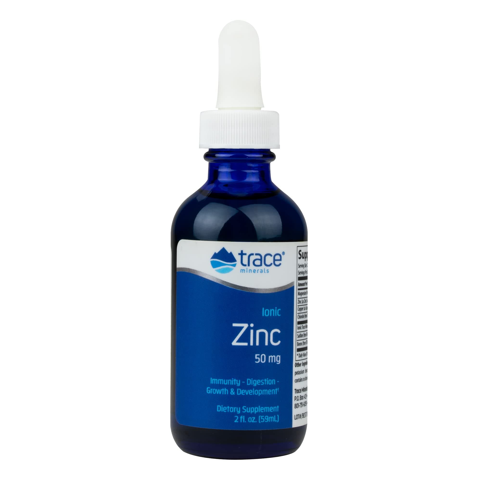 Trace Minerals Research Ionic Zinc (50 mg, 2fl. oz, 59ml)