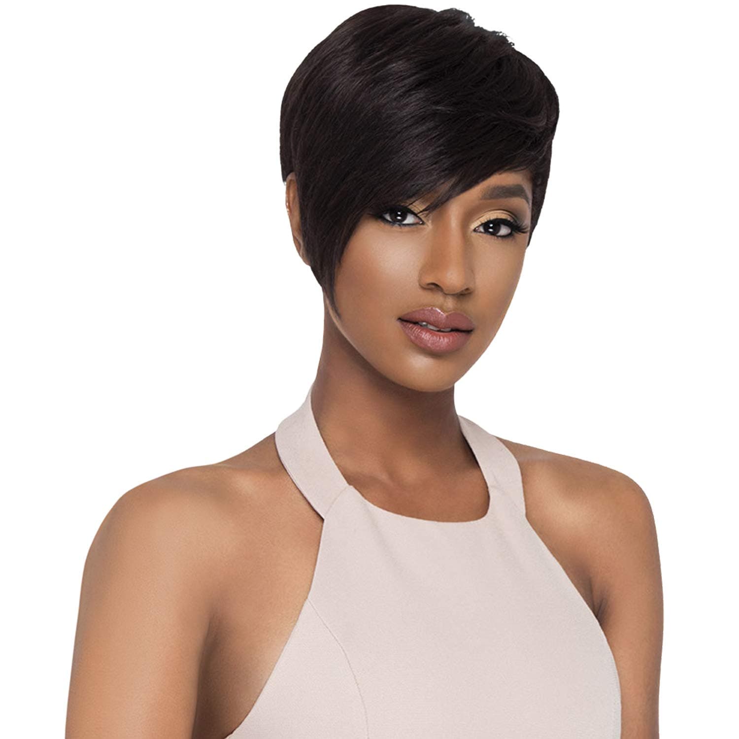 OutreHuman Hair Wig Duby Wig Pixie edge (2)