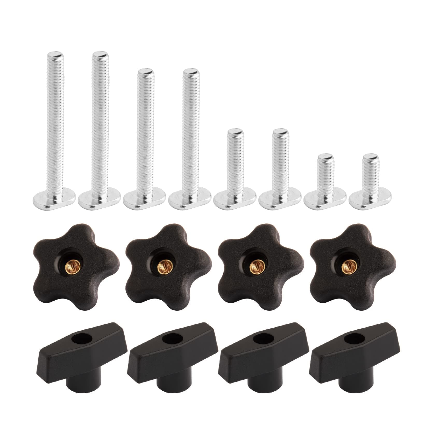 71121V 5/16" T-Bolt Kit, 1 Set (16 Piece)