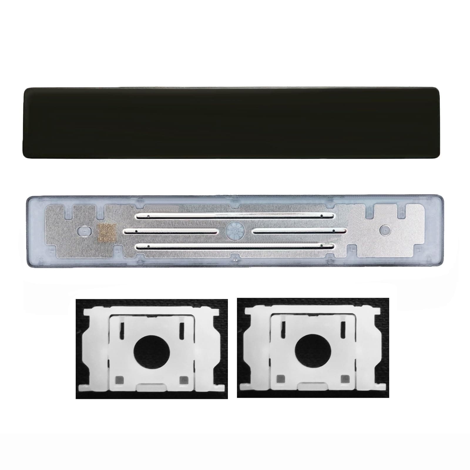 Individual Key Cap with Hinge Replacement for (M1 M2) MacBook Pro A2141 A2251 A2289 A2338 A2442 A2485,Replace for MacBook Air A2179 A2337 A2681 Keyboard Keycap (Spacebar Key)