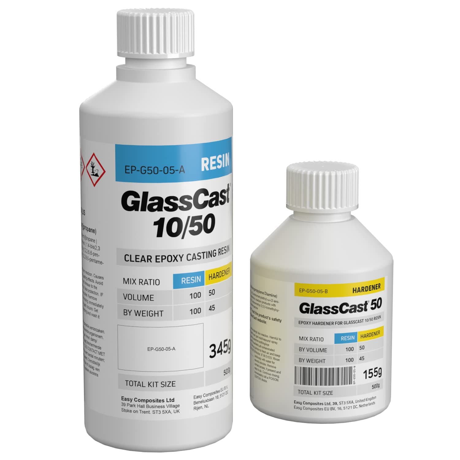 50 Clear Epoxy Casting Resin (500g)