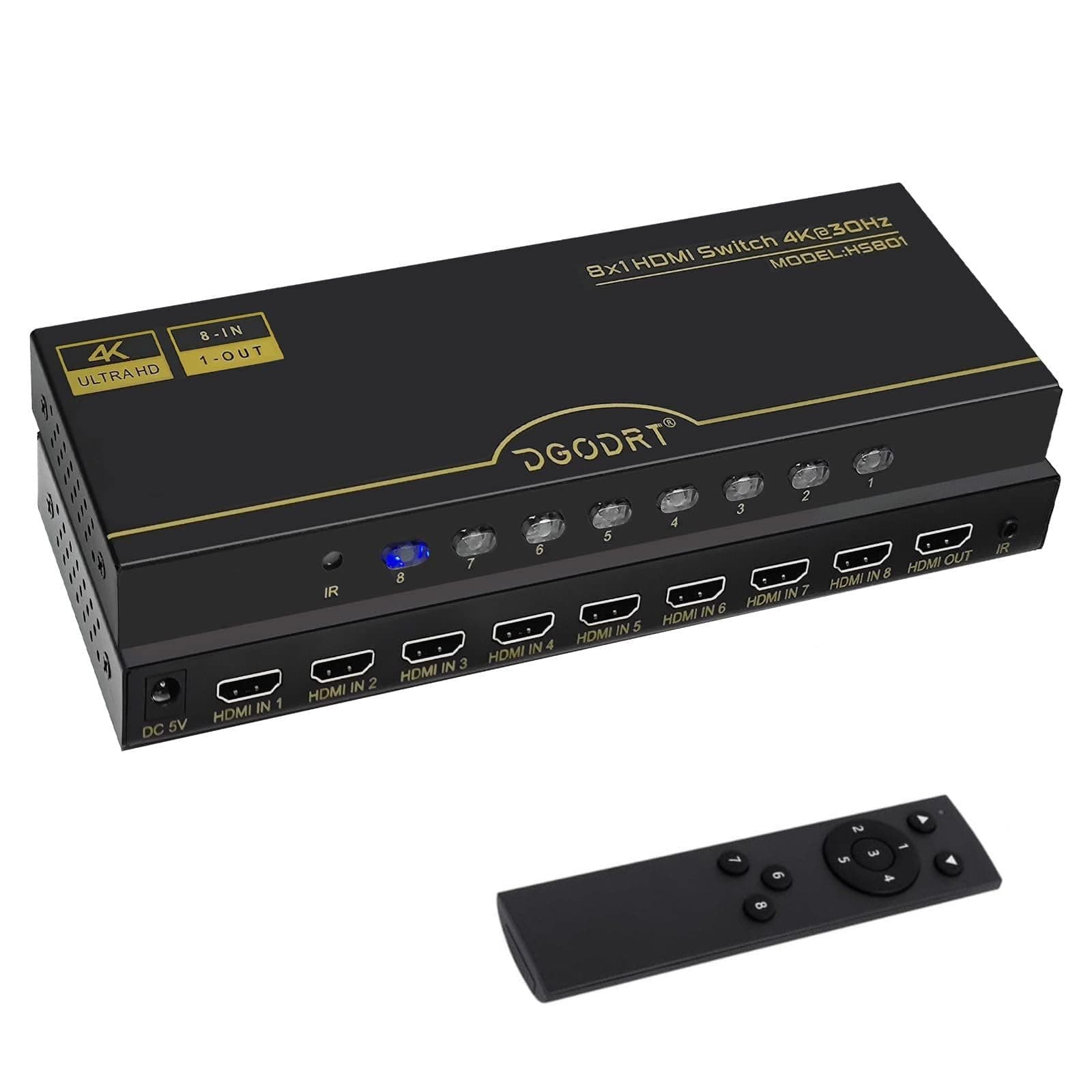 8 in 1 Out HDMI Switch