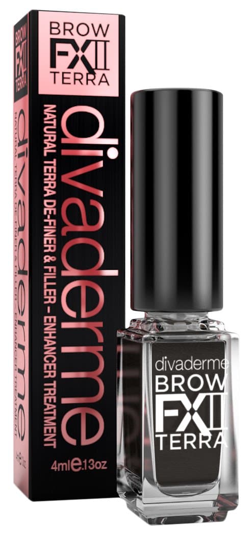Divaderme FXll Terra Brow Extender, Espresso