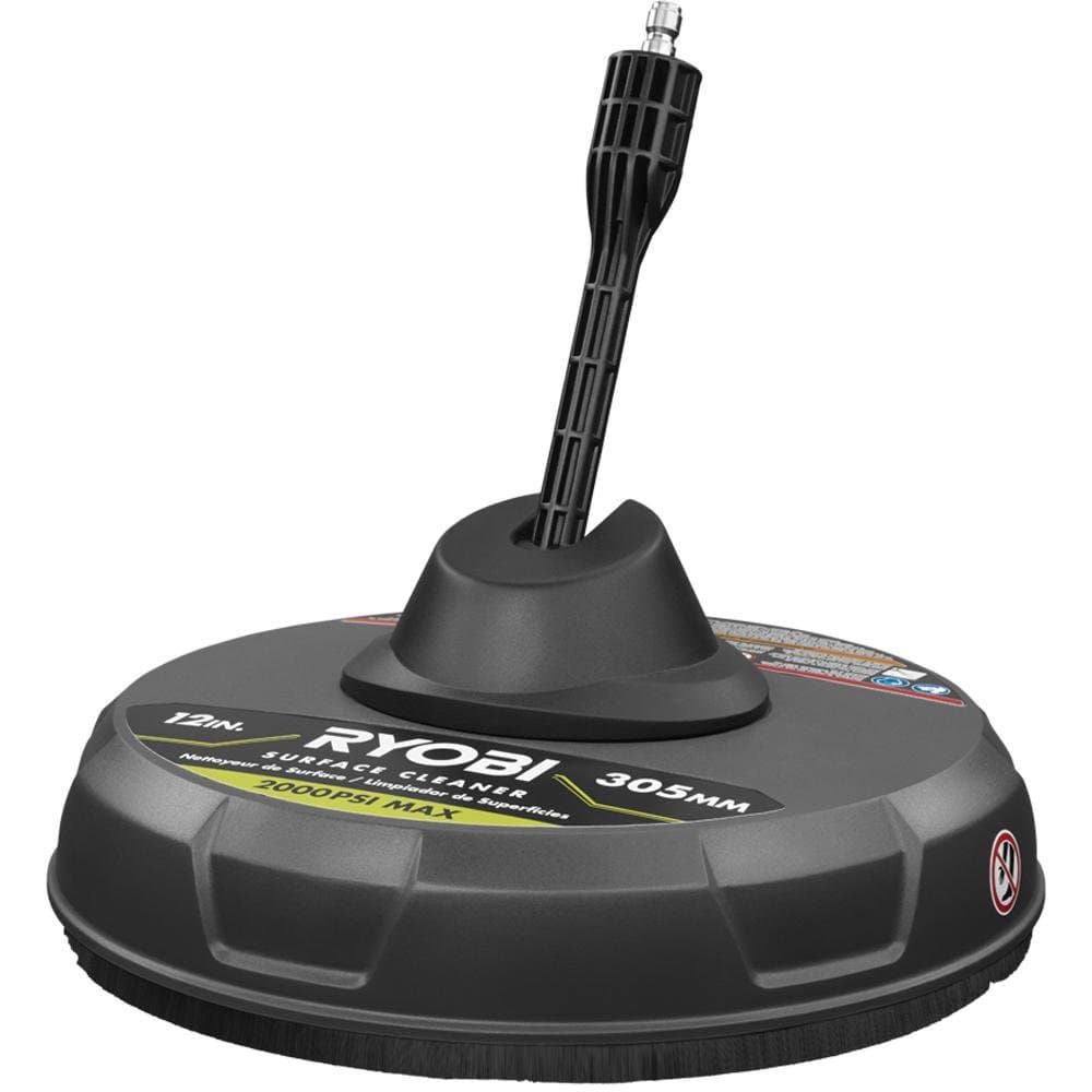 12 in. 2000 PSI 1.4 GPM Quick Connect Surface Cleaner for Electric Pressure Washers
