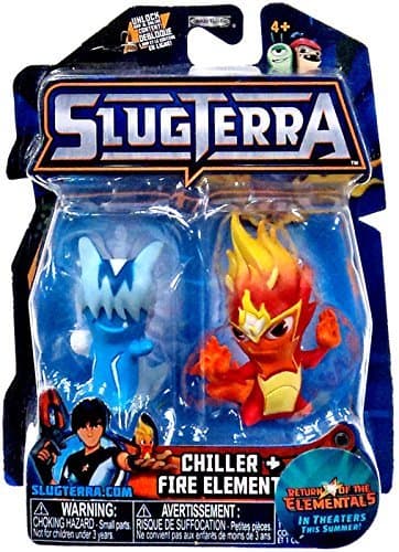 Chiller and Fire Elemental Mini Figures