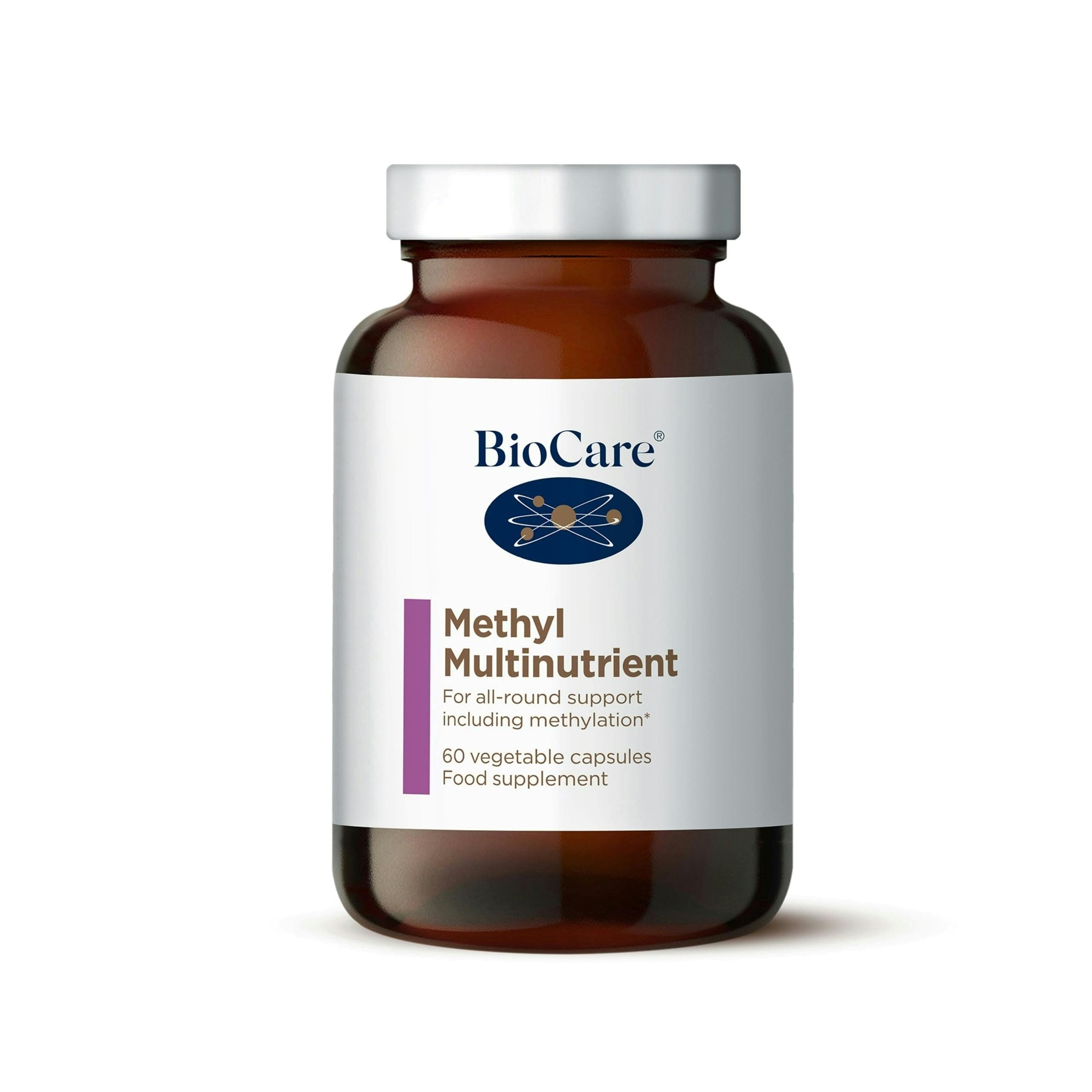 BioCare Methyl Multinutrient | Vegetable Capsules | High Potency Multinutrient | for All-Round Support, Including Methylation | Suitable for Vegetarians and Vegans | 60 Capsules
