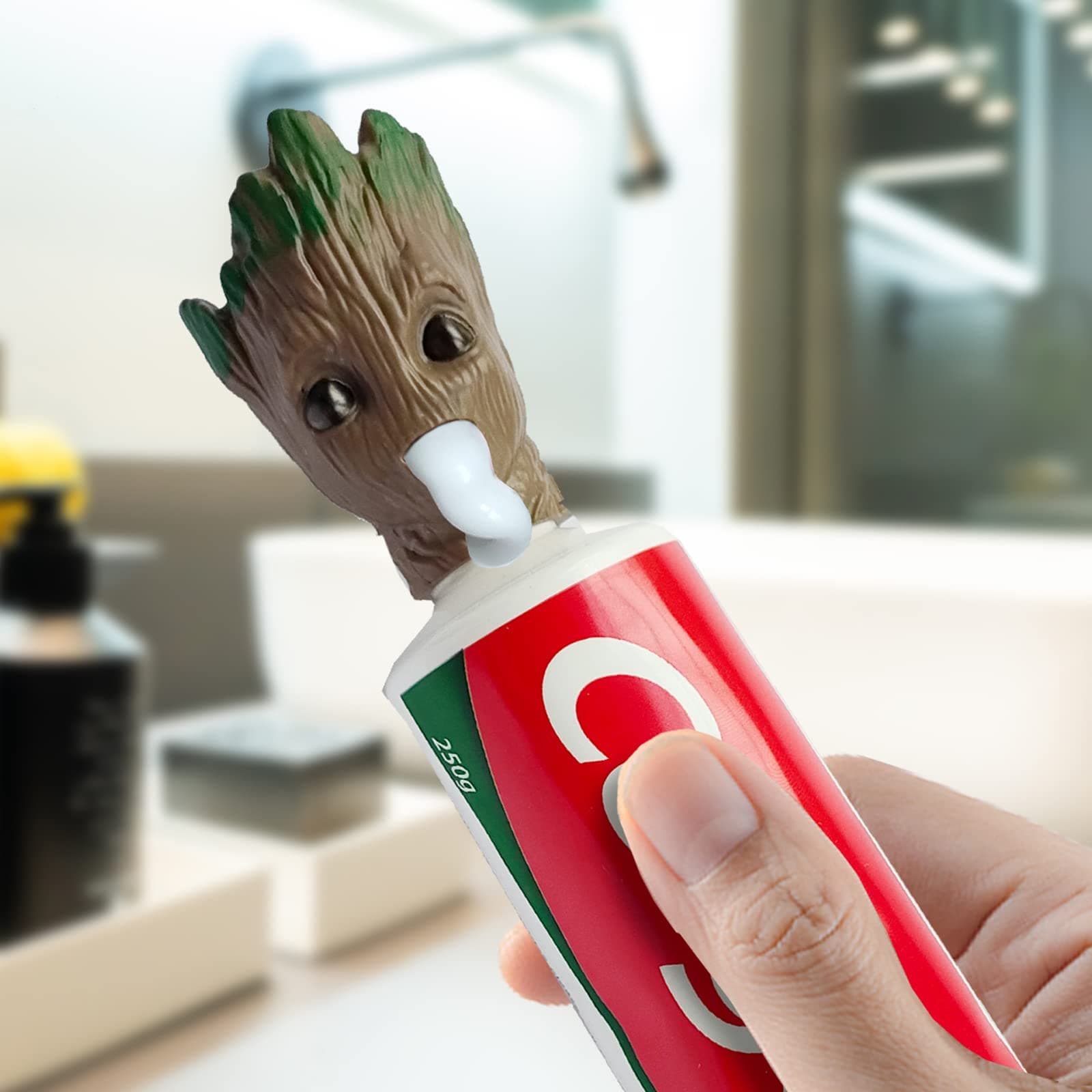 Baby Groot Toothpaste Topper