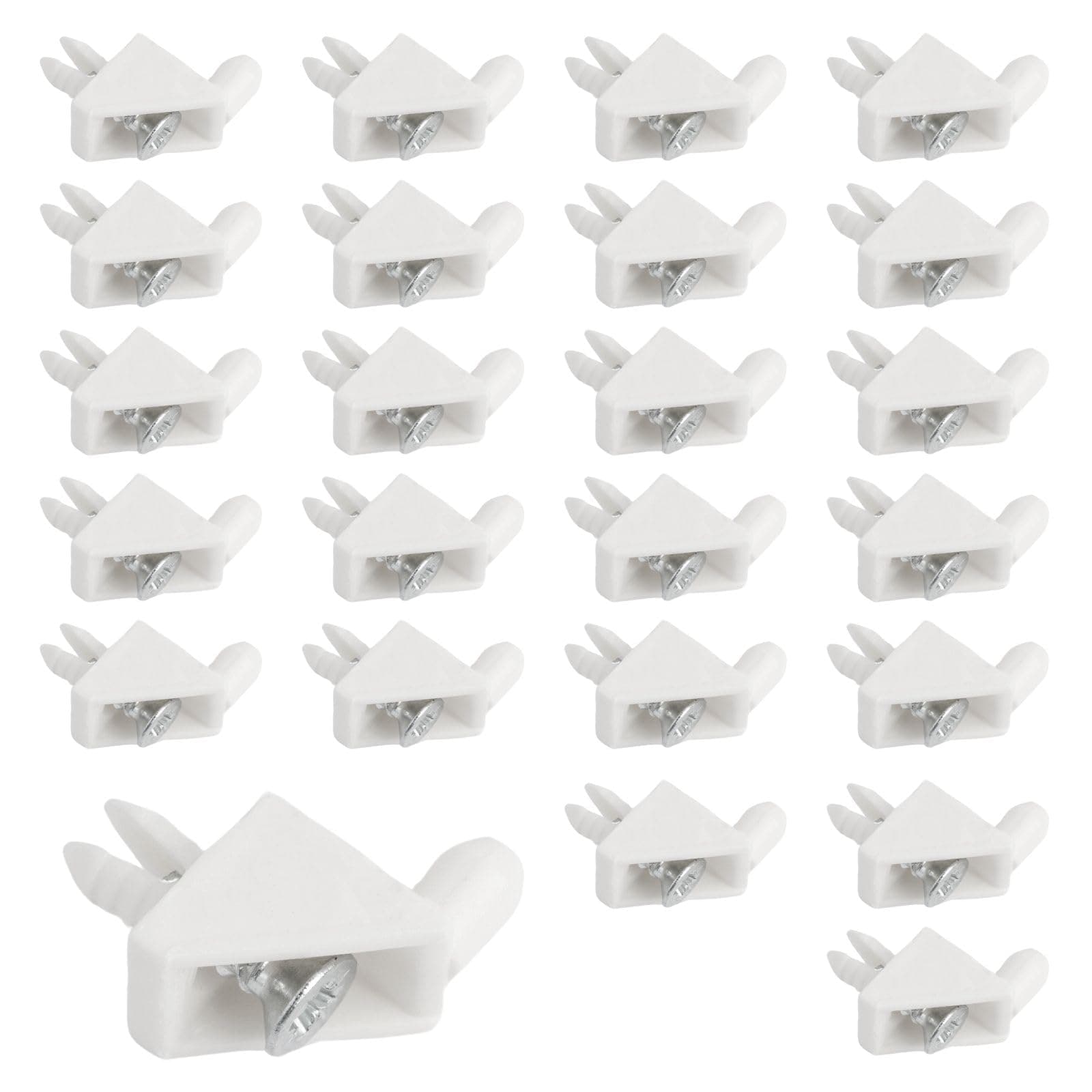 Shelf Support Pins 101558 Compatible with IKEA Pax, KOMPLEMENT Spare Part Support Pegs Shelf Holder Pins (Pack of 24)